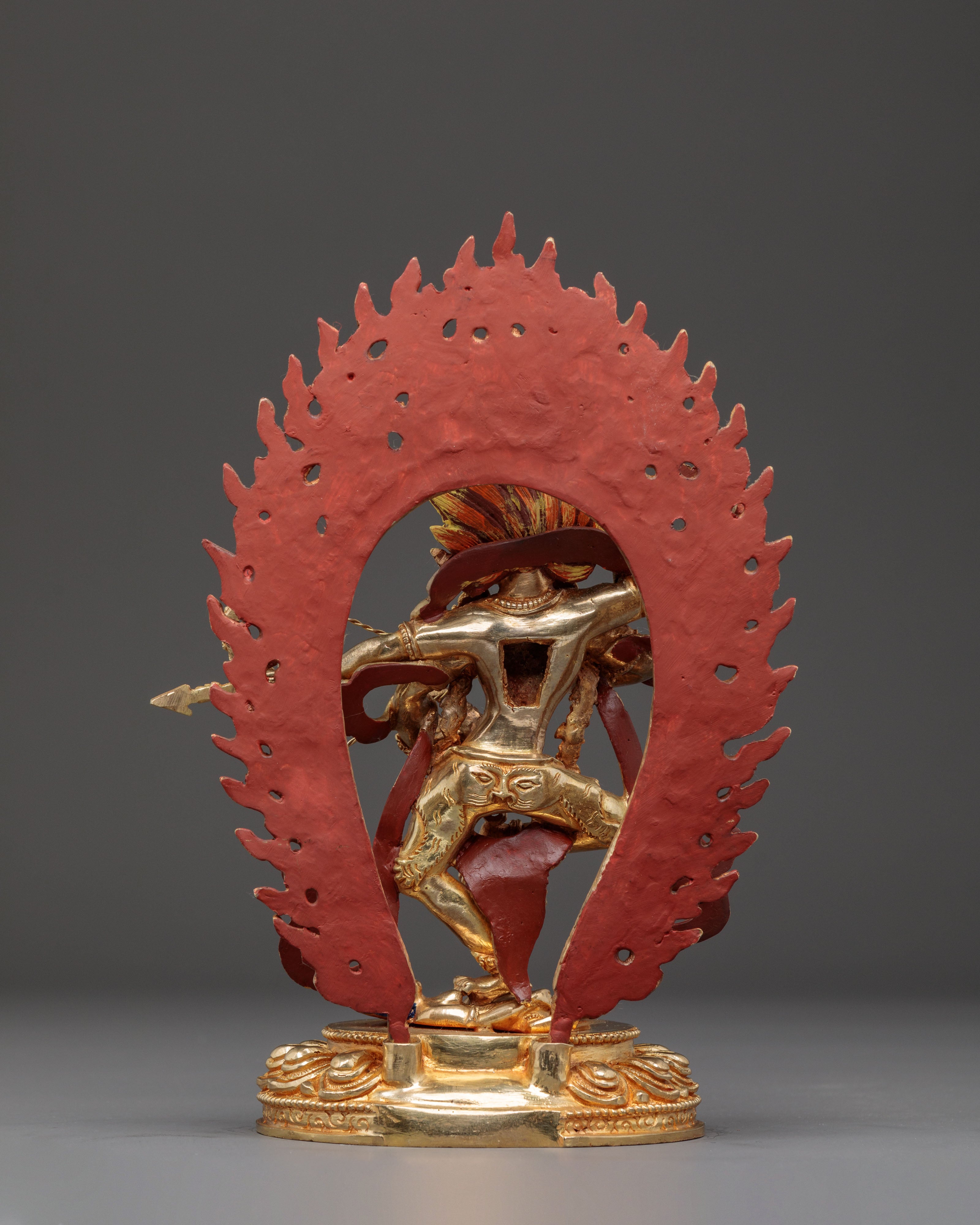 Golden Statue of Dakini Kurukulla | Tantric Goddess of Love