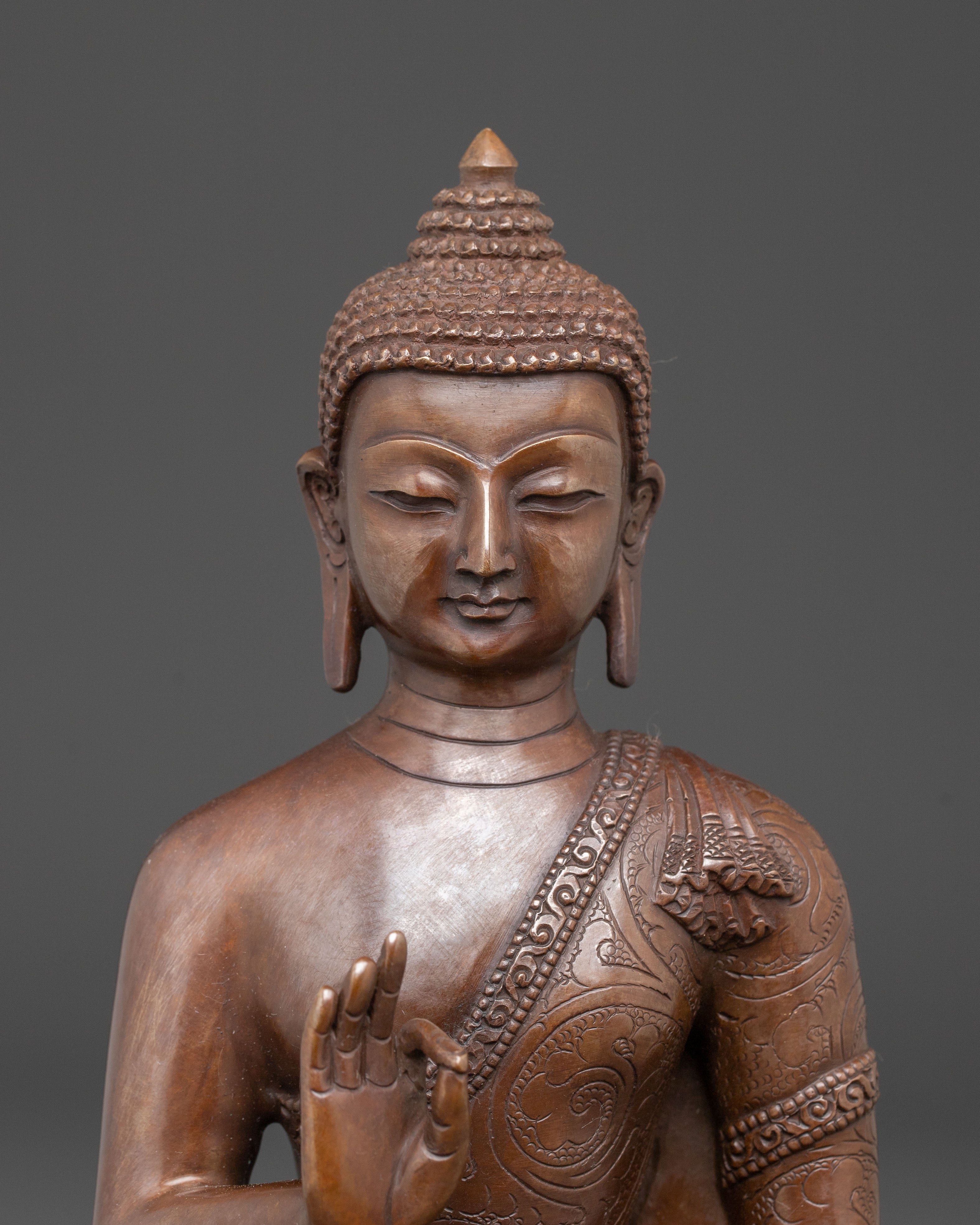 Amongasiddhi Oxidized Copper Body Statue | Protector of the North