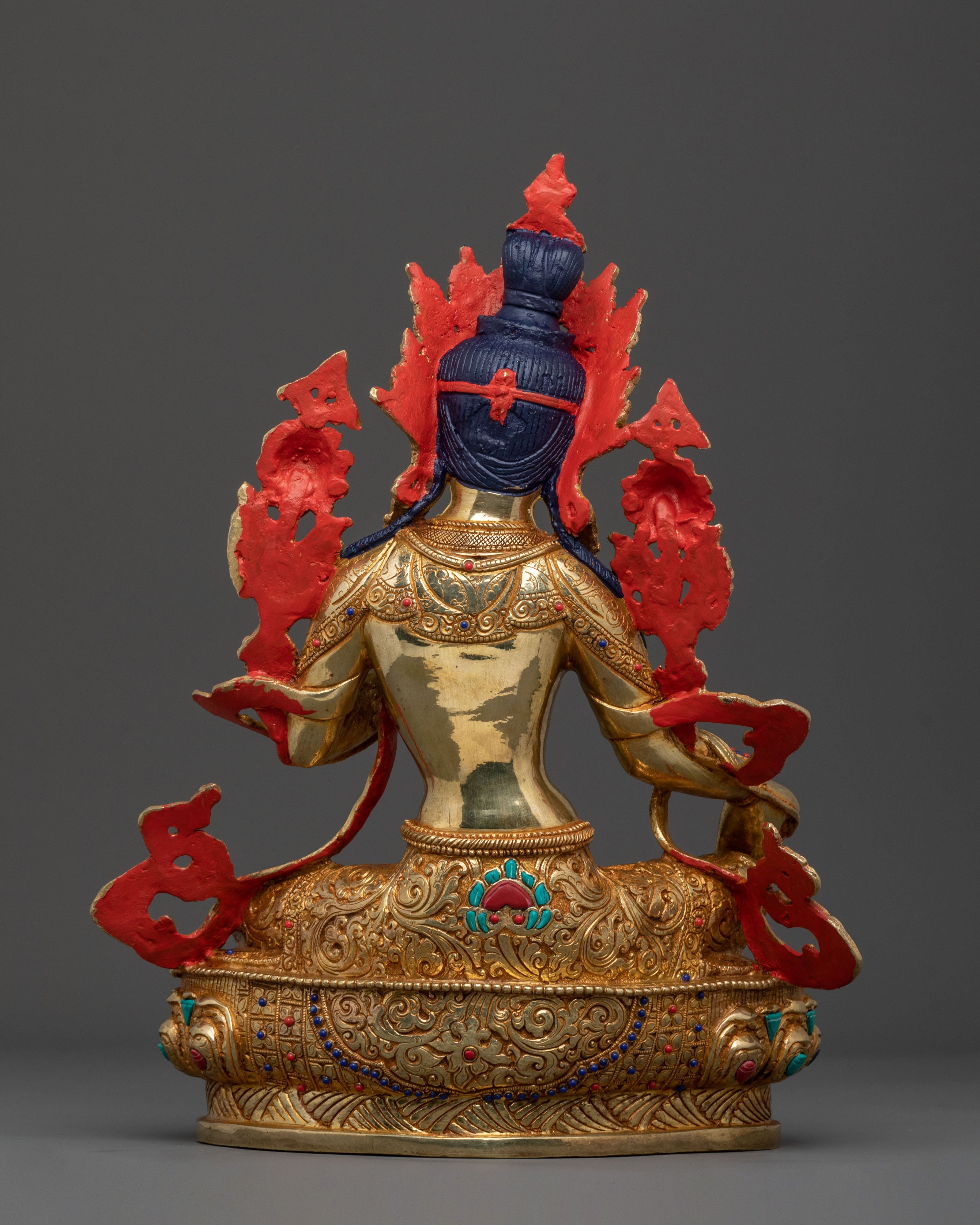 Shyama Tara Sacred Sculpture | Tibetan Buddhist Goddess