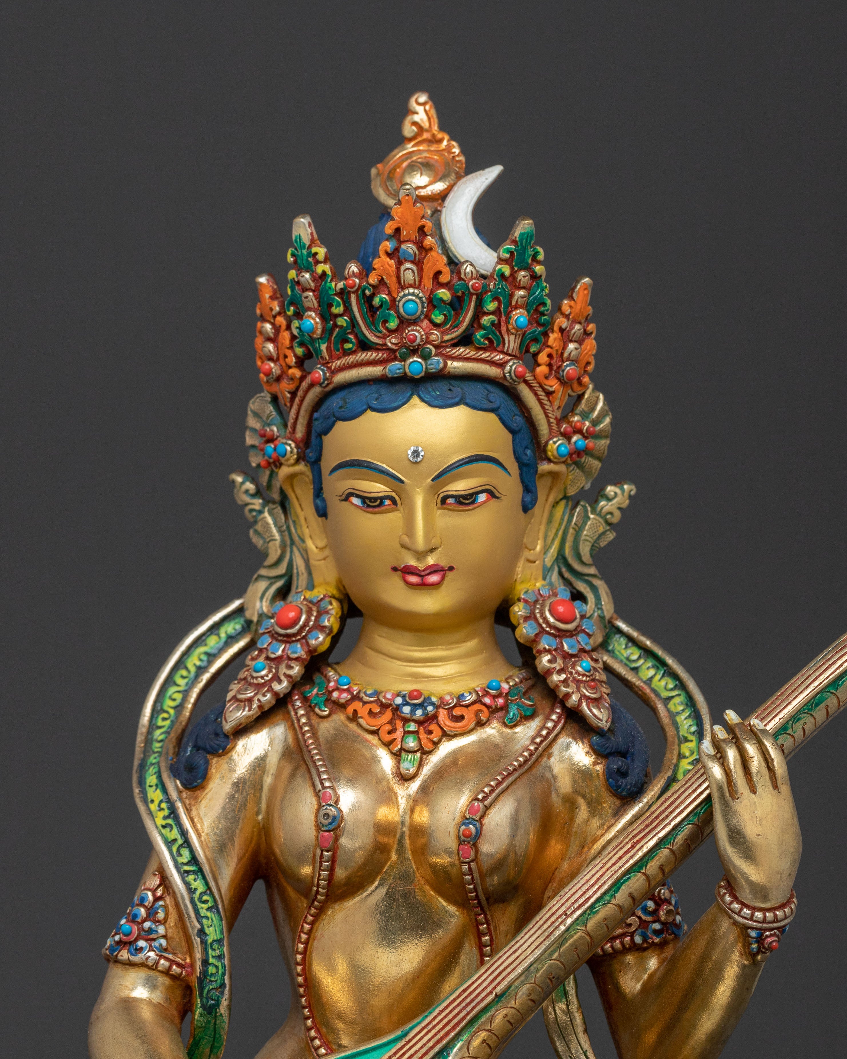 Saraswati Statue: Goddess of Learning | Spiritual Blessings