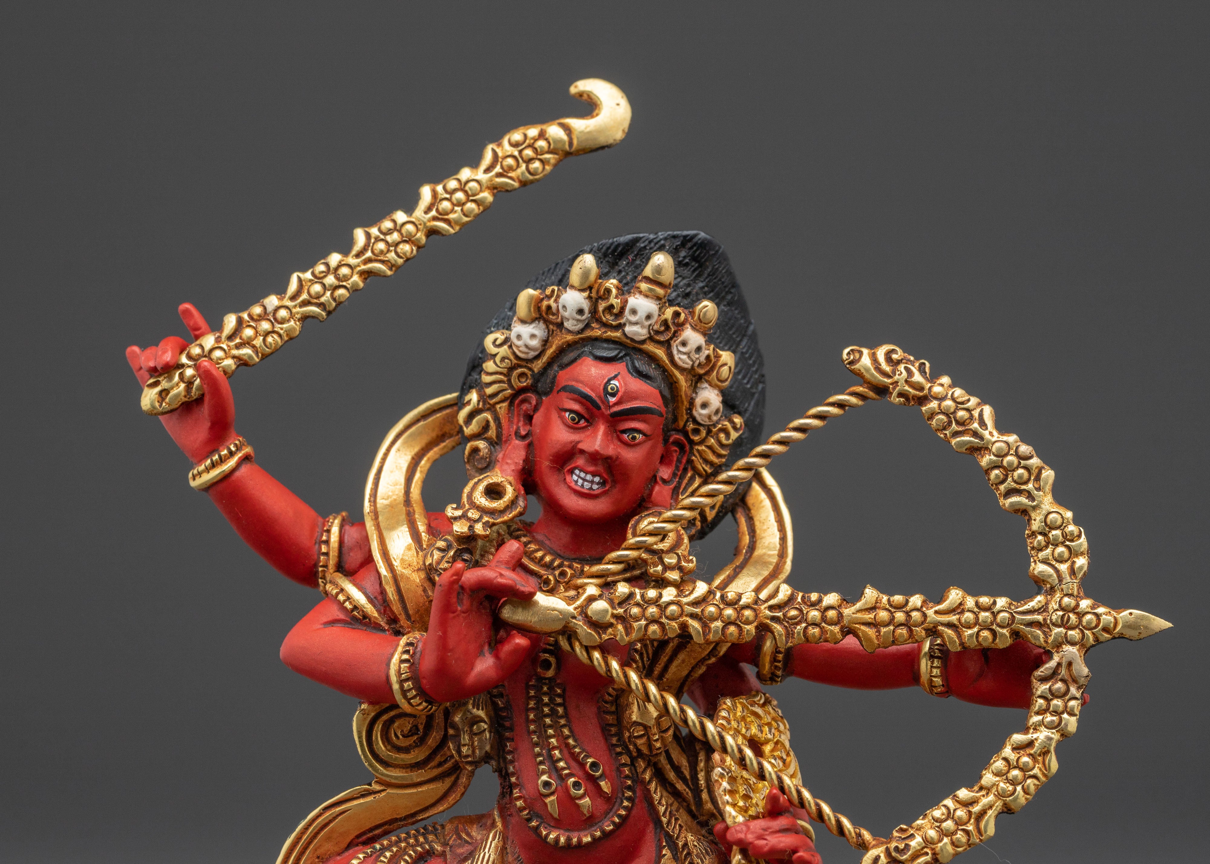 Kurukulla Sacred Statue: Radiant Red Tara