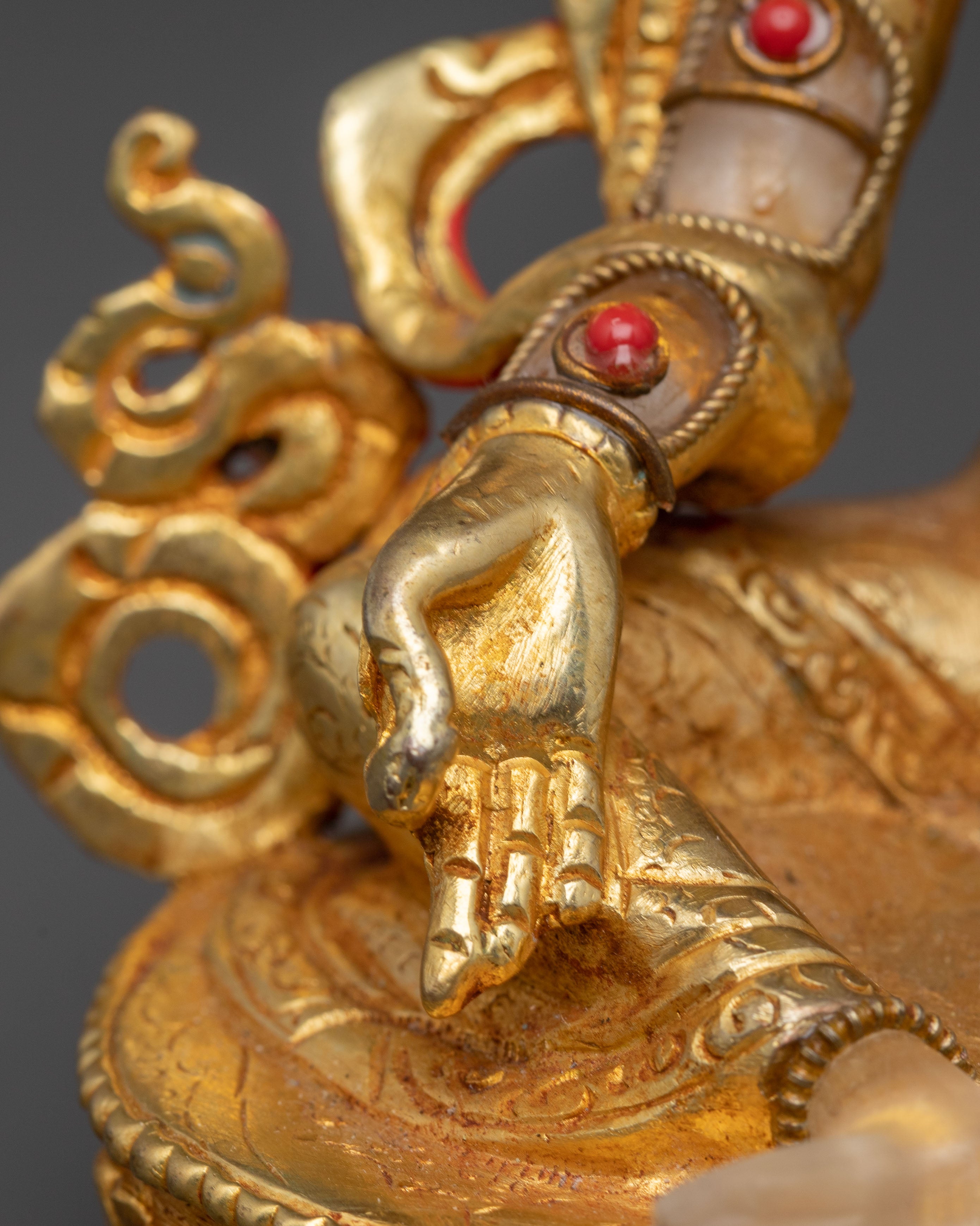 Handmade Sculpture of Compassionate Mother Green Tara