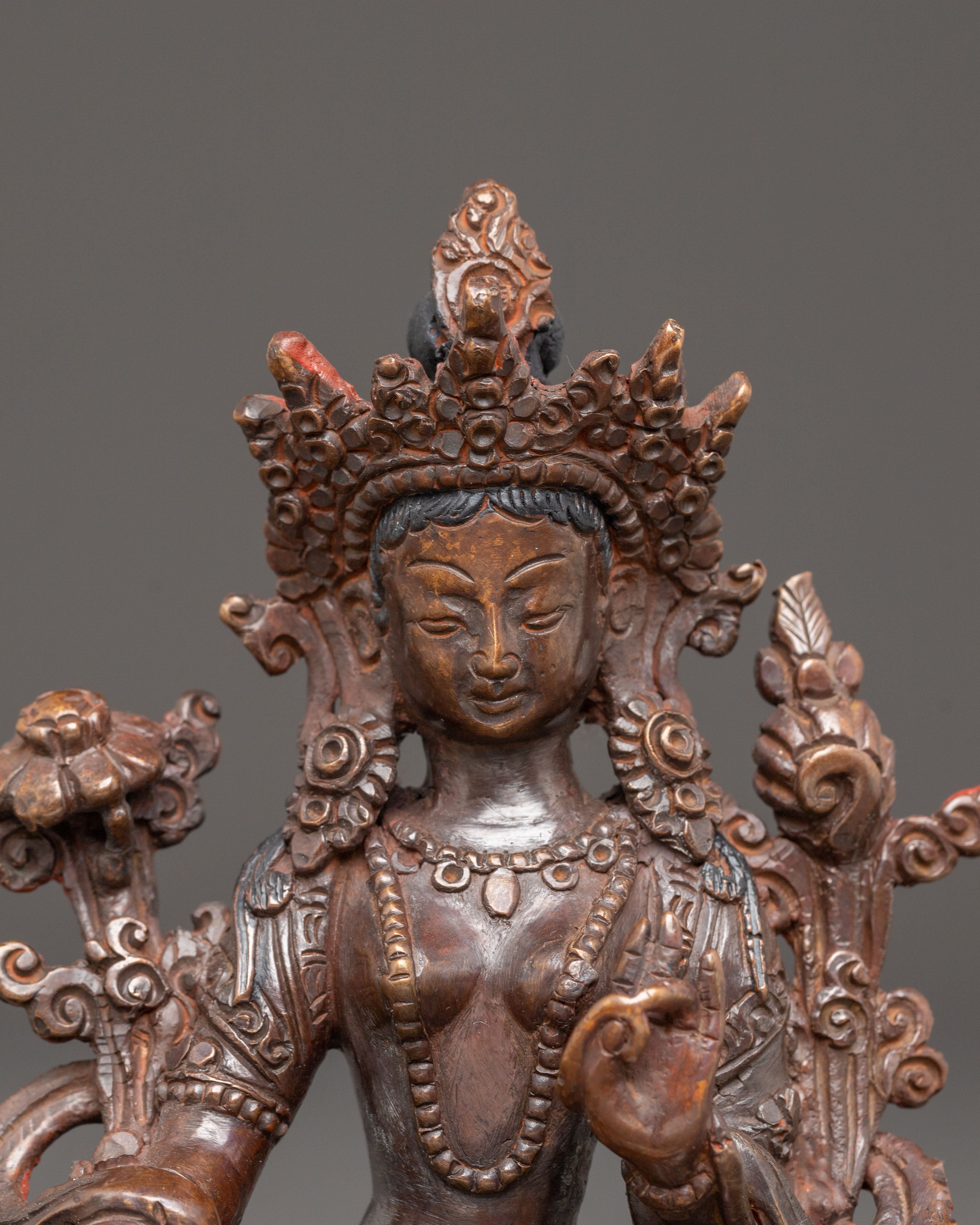 Handmade Shyama Tara Statue of Love and Compassion | Goddess of Mercy