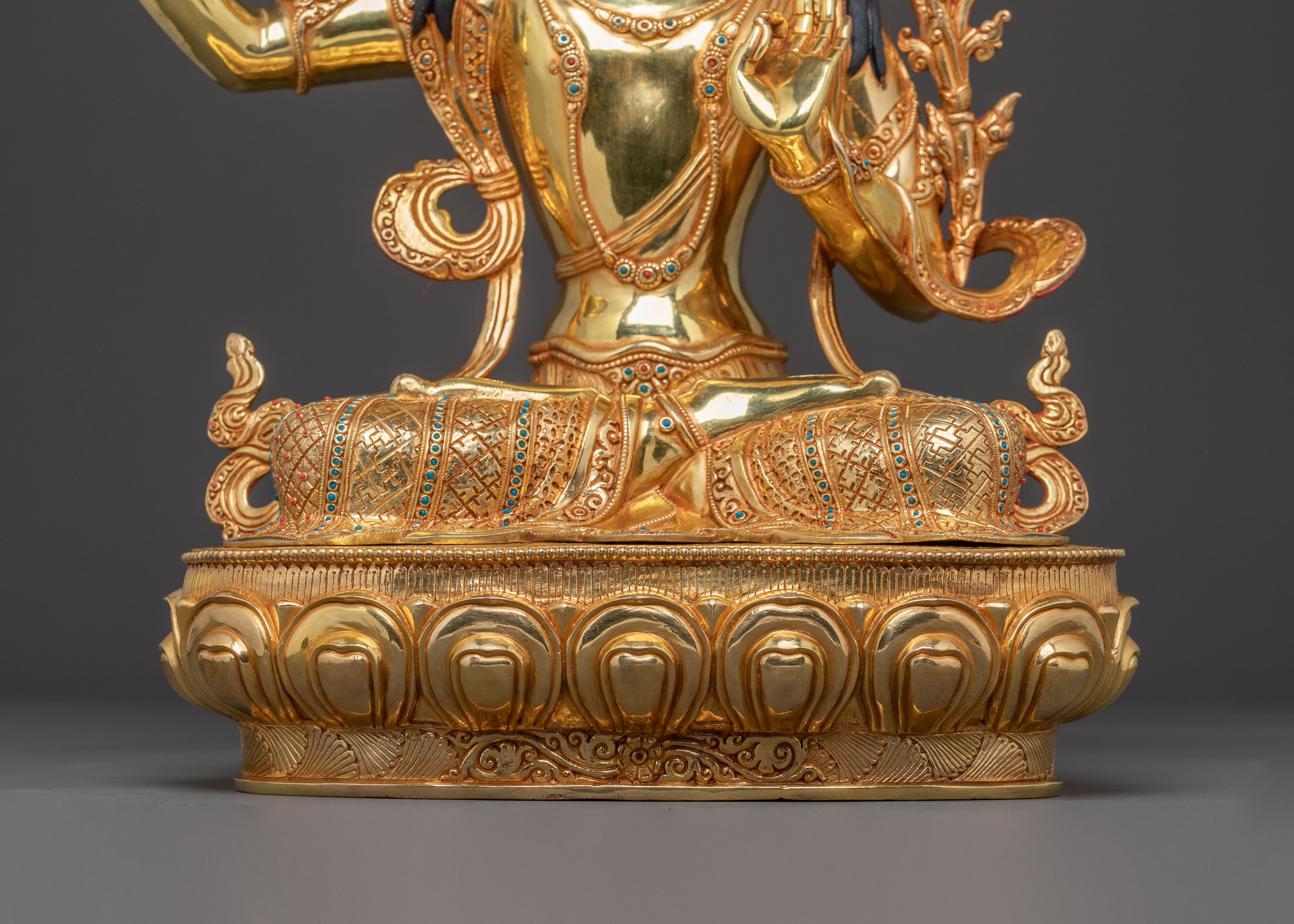 Fearless Bodhisattva Manjushri Statue