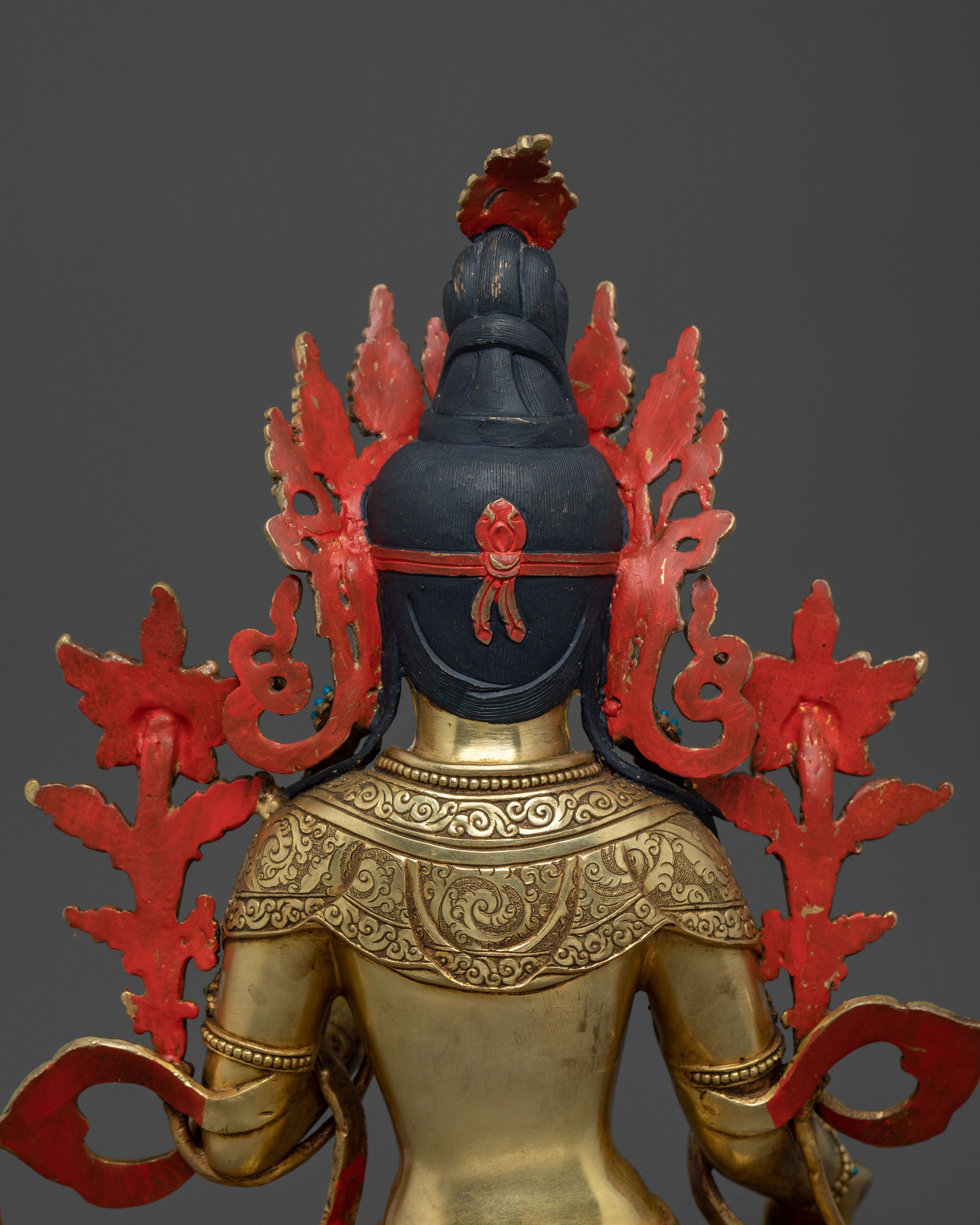 White Tara Sacred Figurine | Tibetan Buddhist Goddess