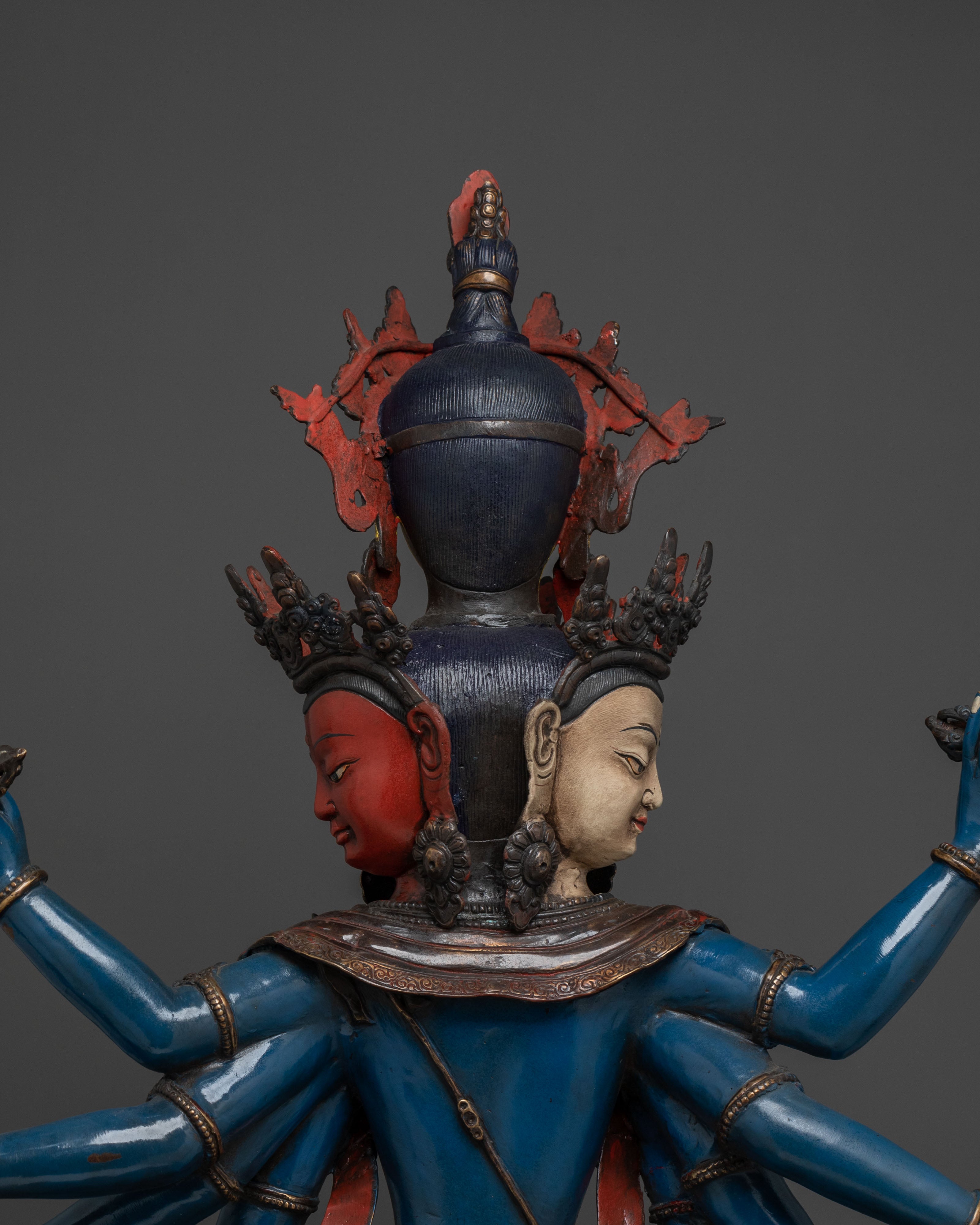 Lokeshwor Traditional Figurine in Pure Copper