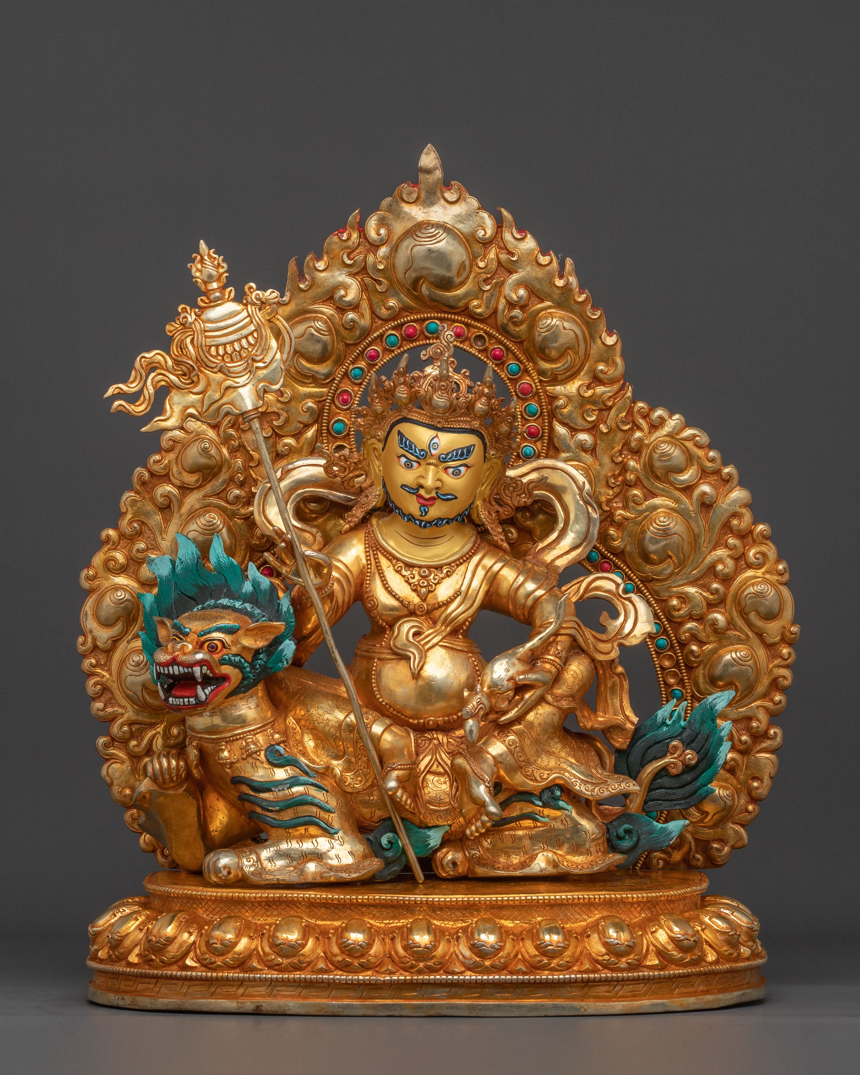 24K Gold Gilded Handcrafted Namtoshe Statue