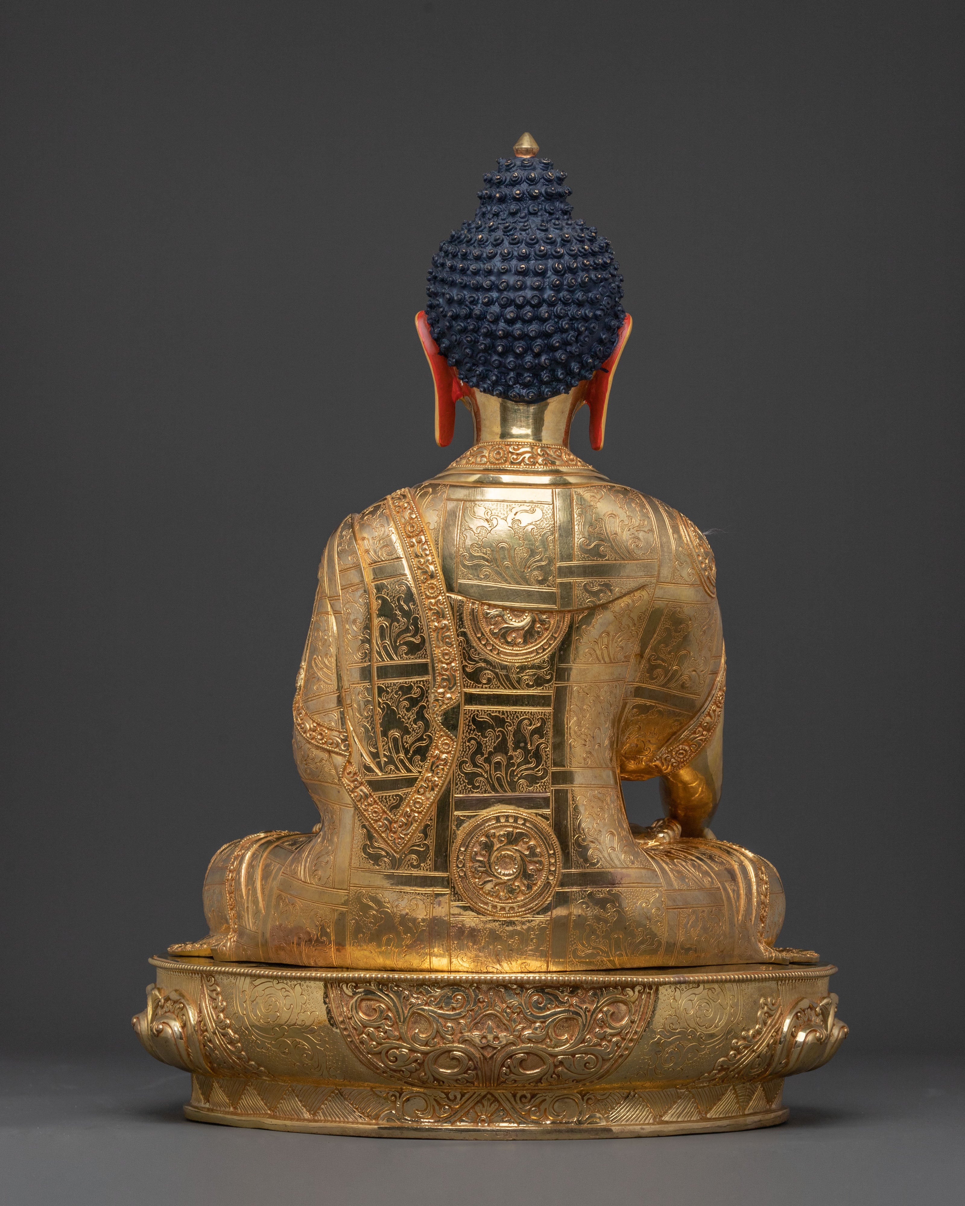 Shakyamuni Enlightened Buddha Altar Decor | Sacred Buddhist Statue