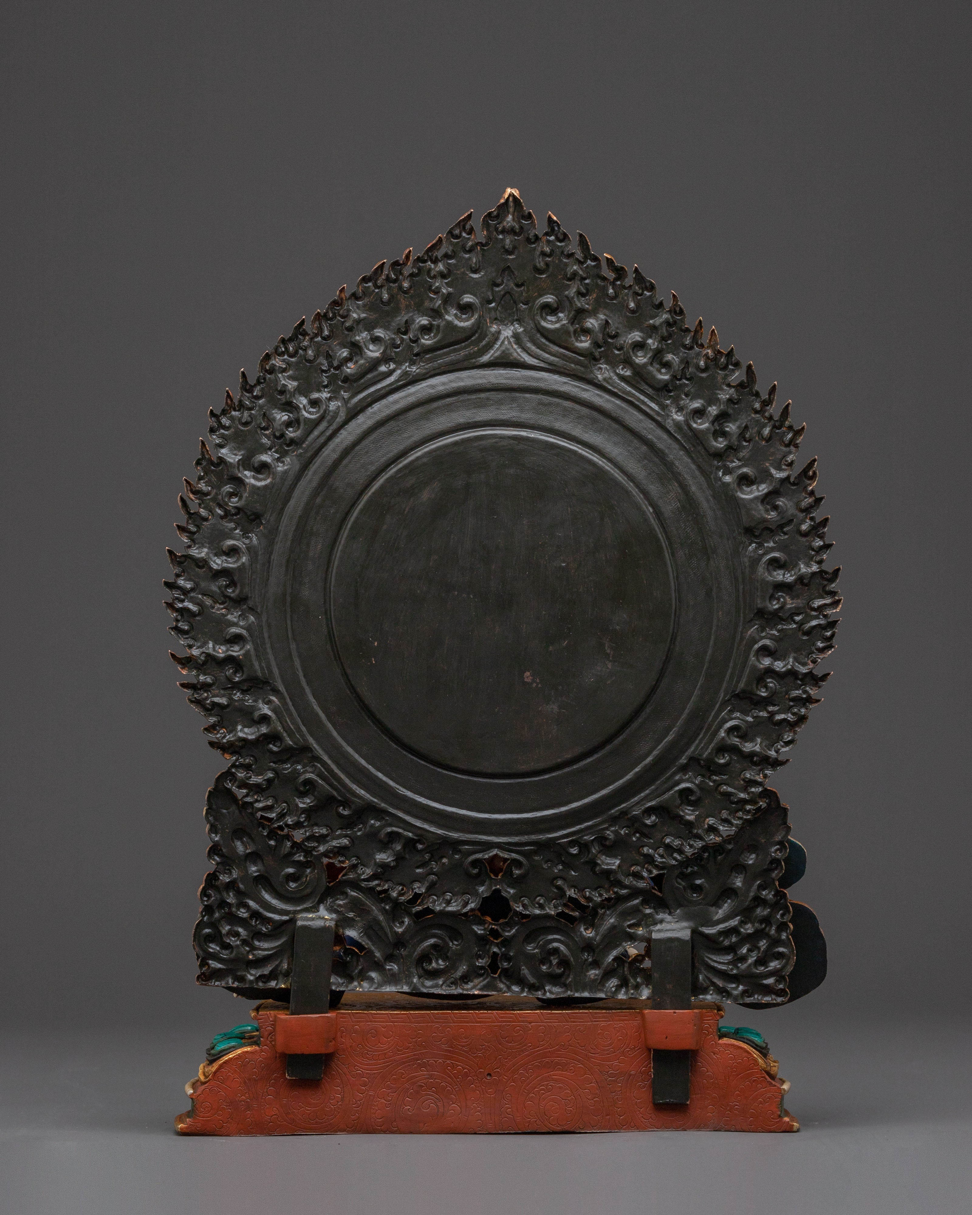 Vajrapani Statue for Meditation – Handcrafted Copper Art