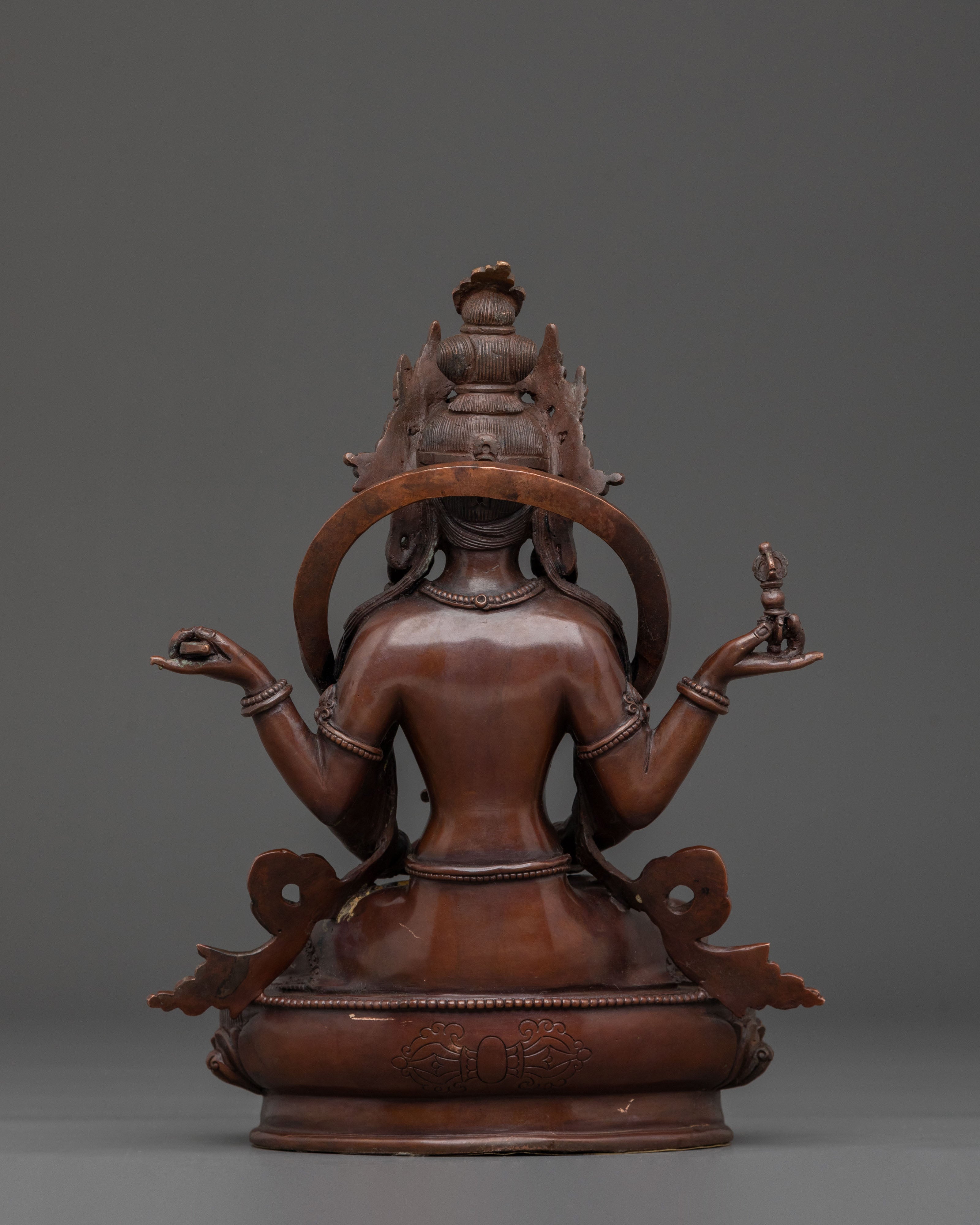 Prajnaparamita Oxidized Statue | Buddhist Shrine