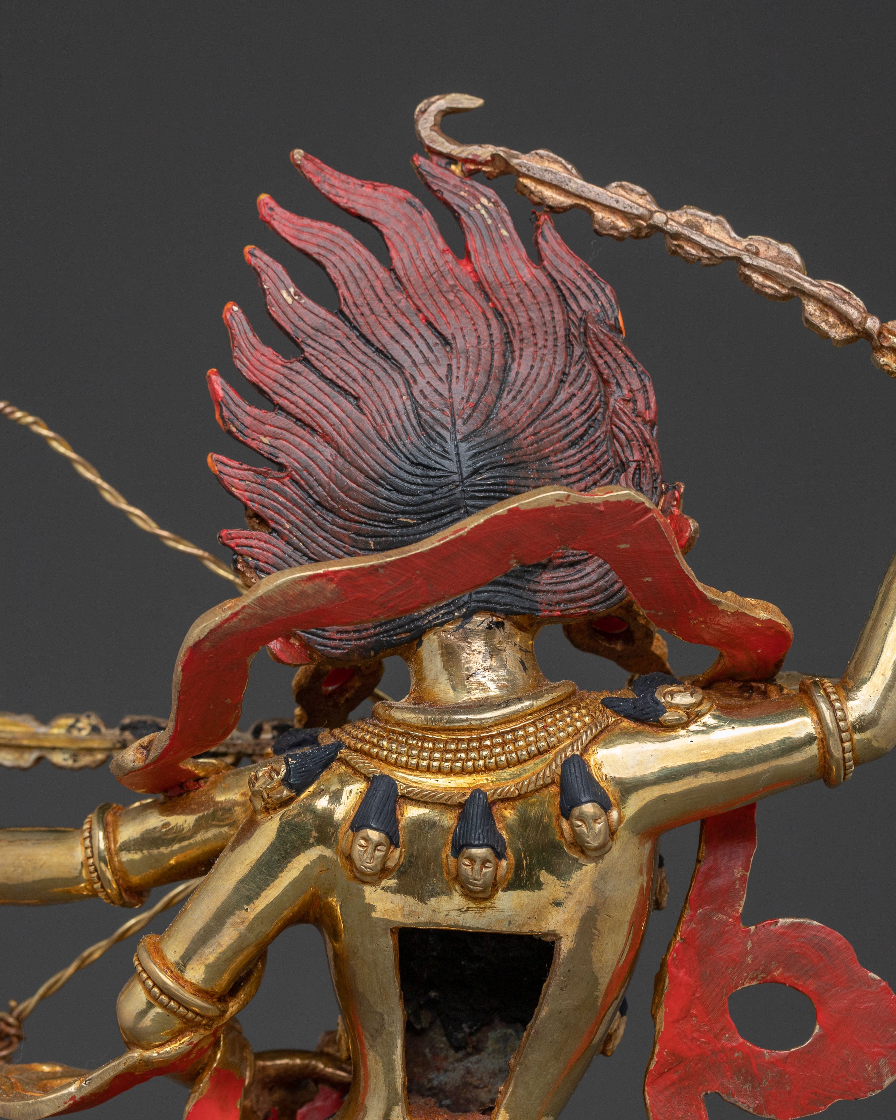 Kurukulla Statue | 24K Gold Glided Buddhist Dakini