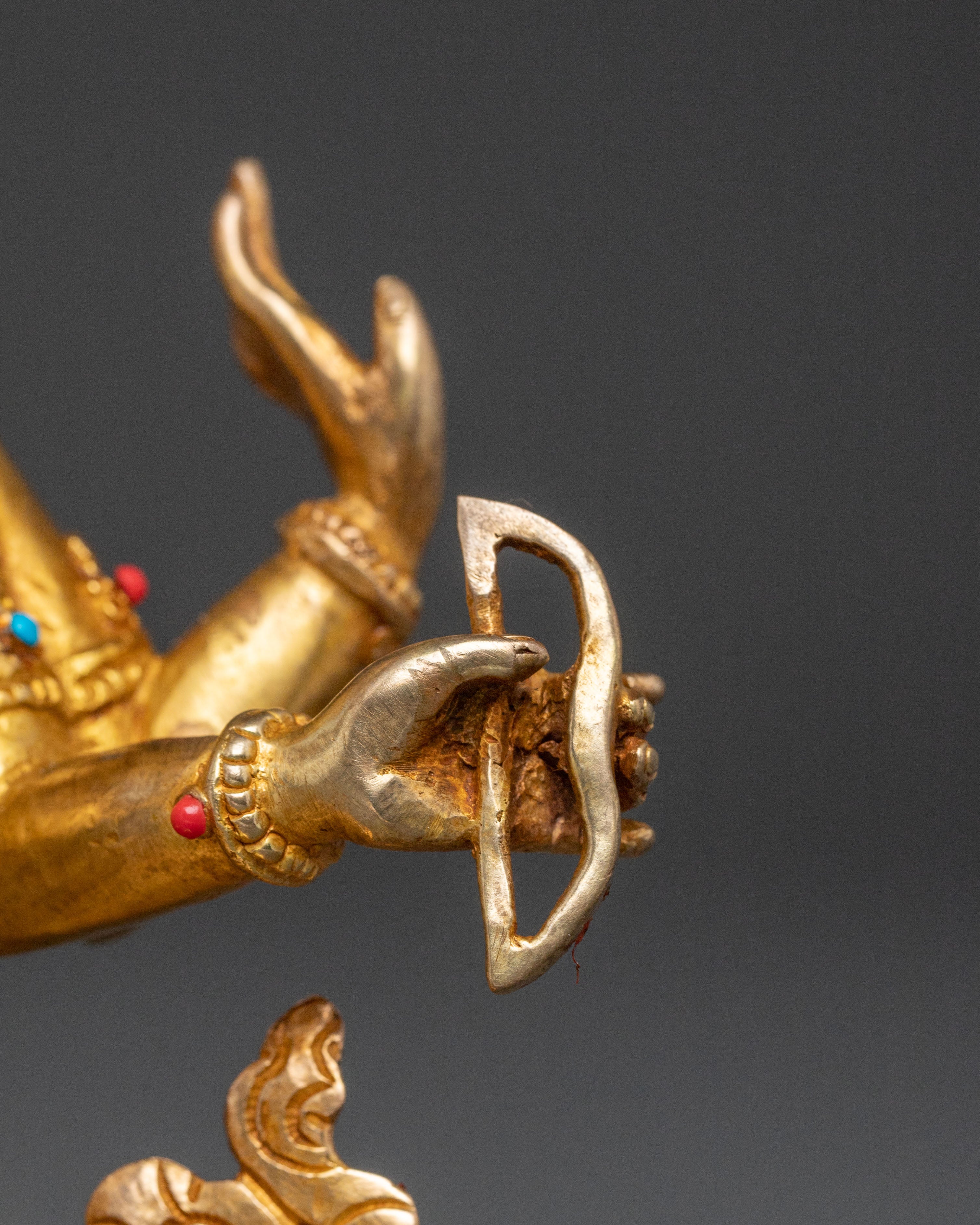 Namgyalma 24k Gold Gilded Statue| Enlightened Icon