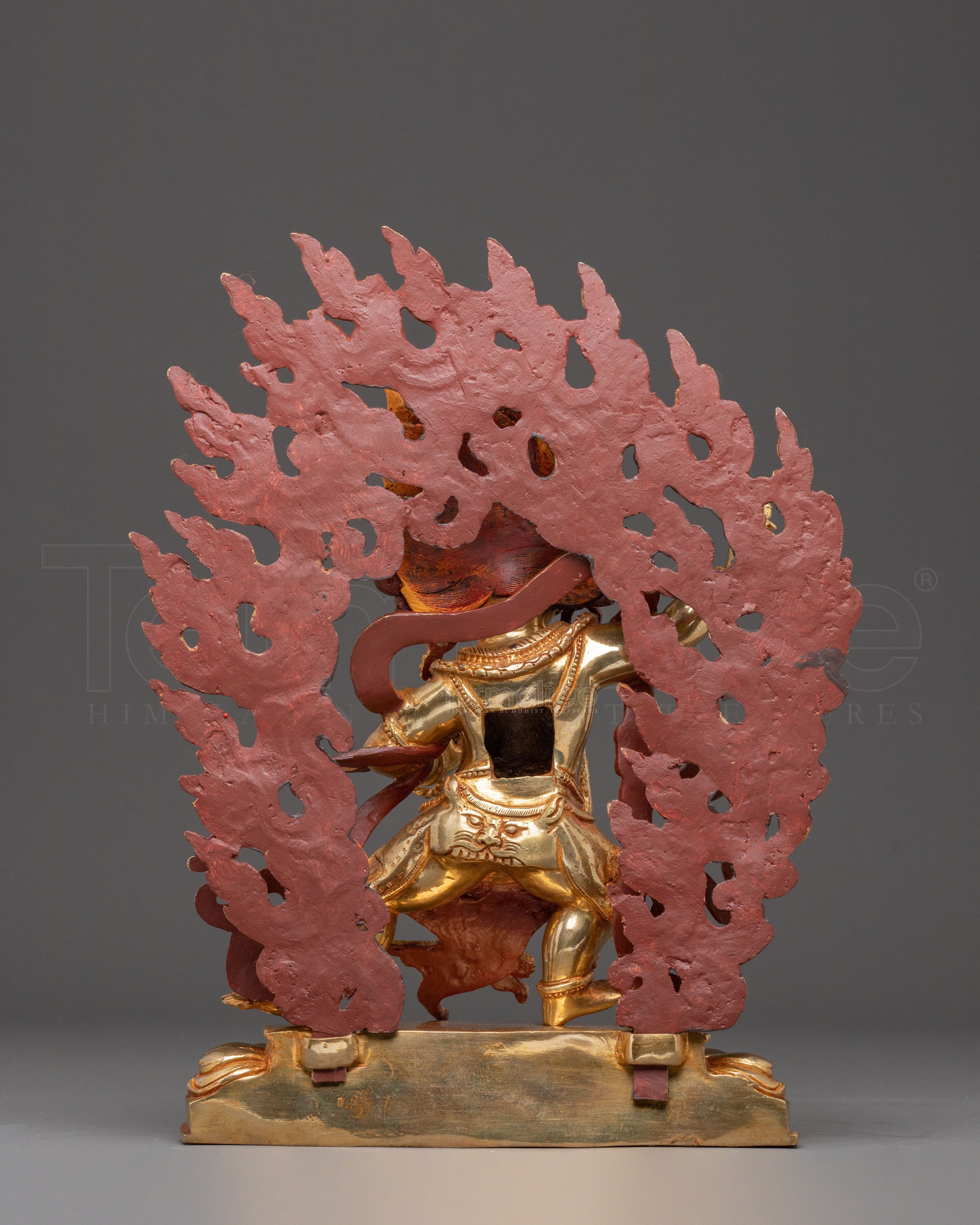 Handmade Vajrapani Statue of Protection | Wrathful Protector of Dharma