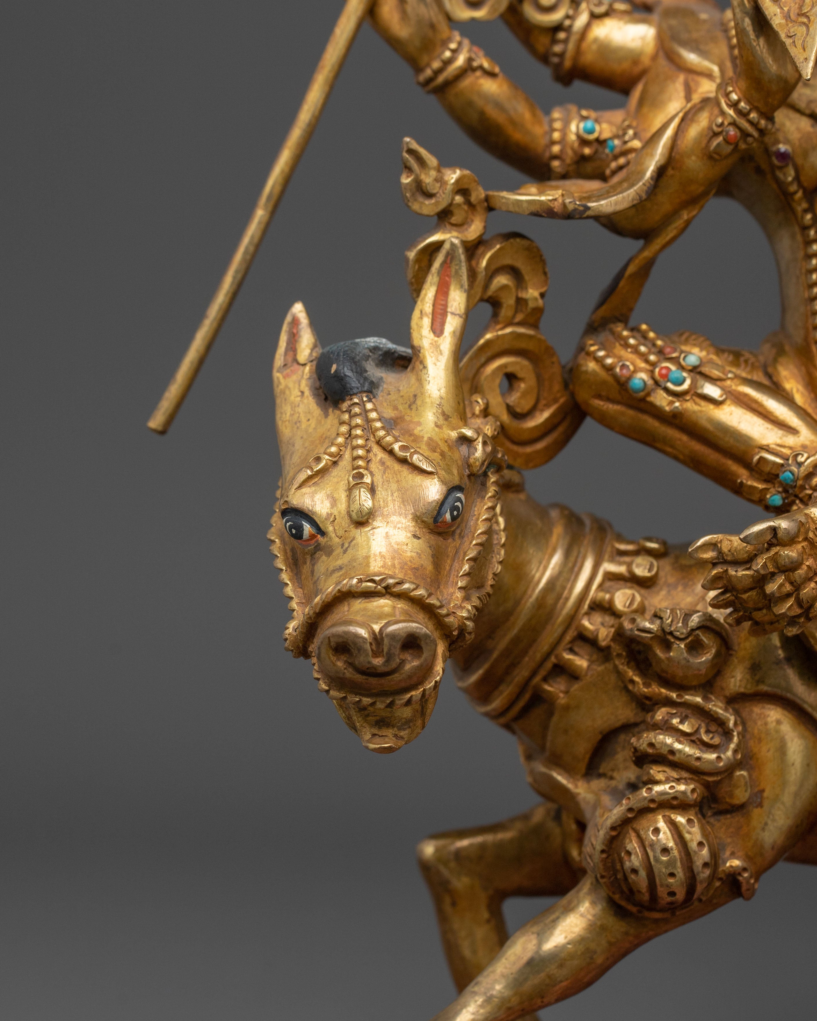 Palden Lhamo Sculpture | Fierce Buddhist Protector