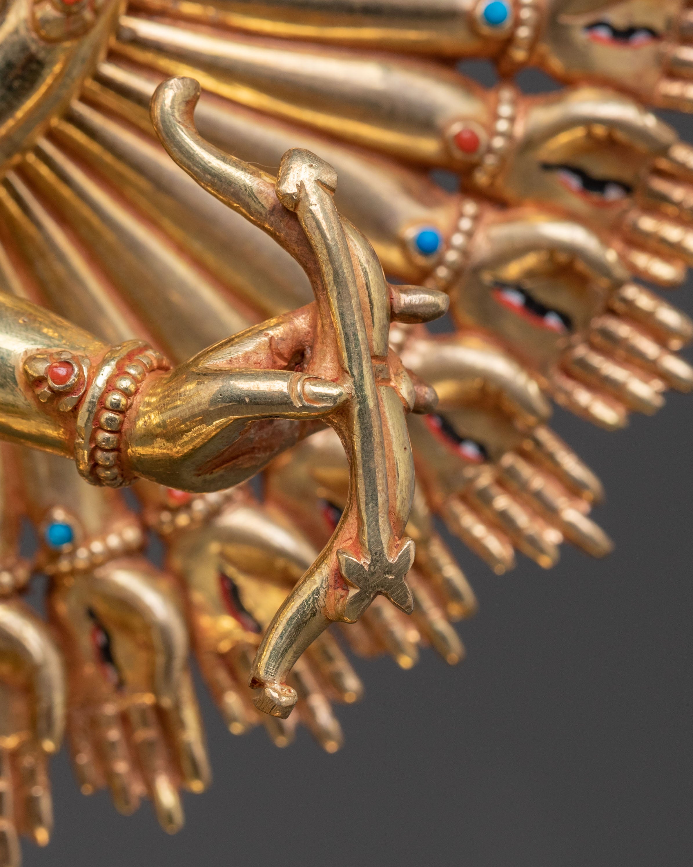 1000 Armed Chenrezig Figurine | Buddhist Icon
