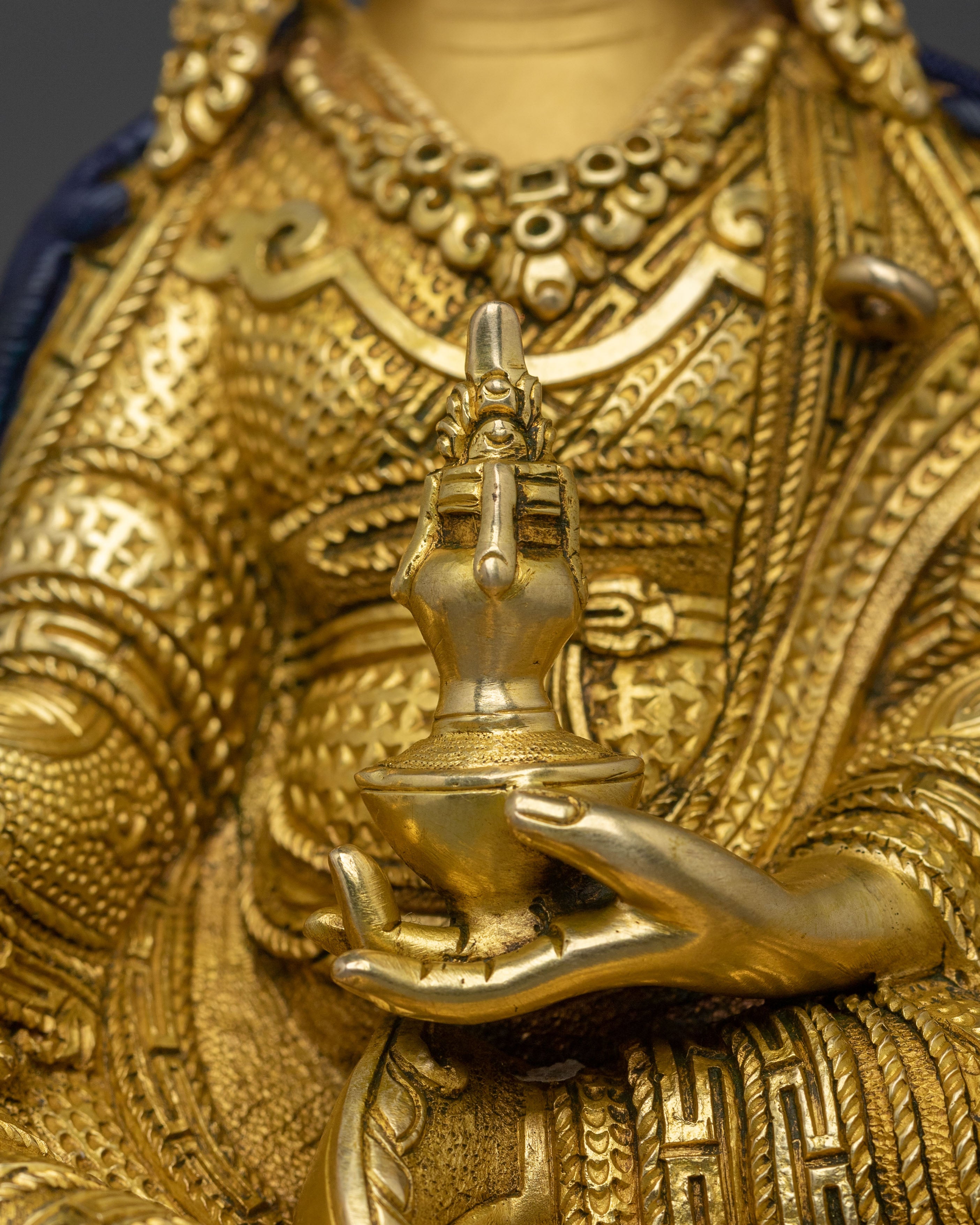 Guru Rinpoche Buddhist Shrine Statue | Buddhist Shrine Sculpture