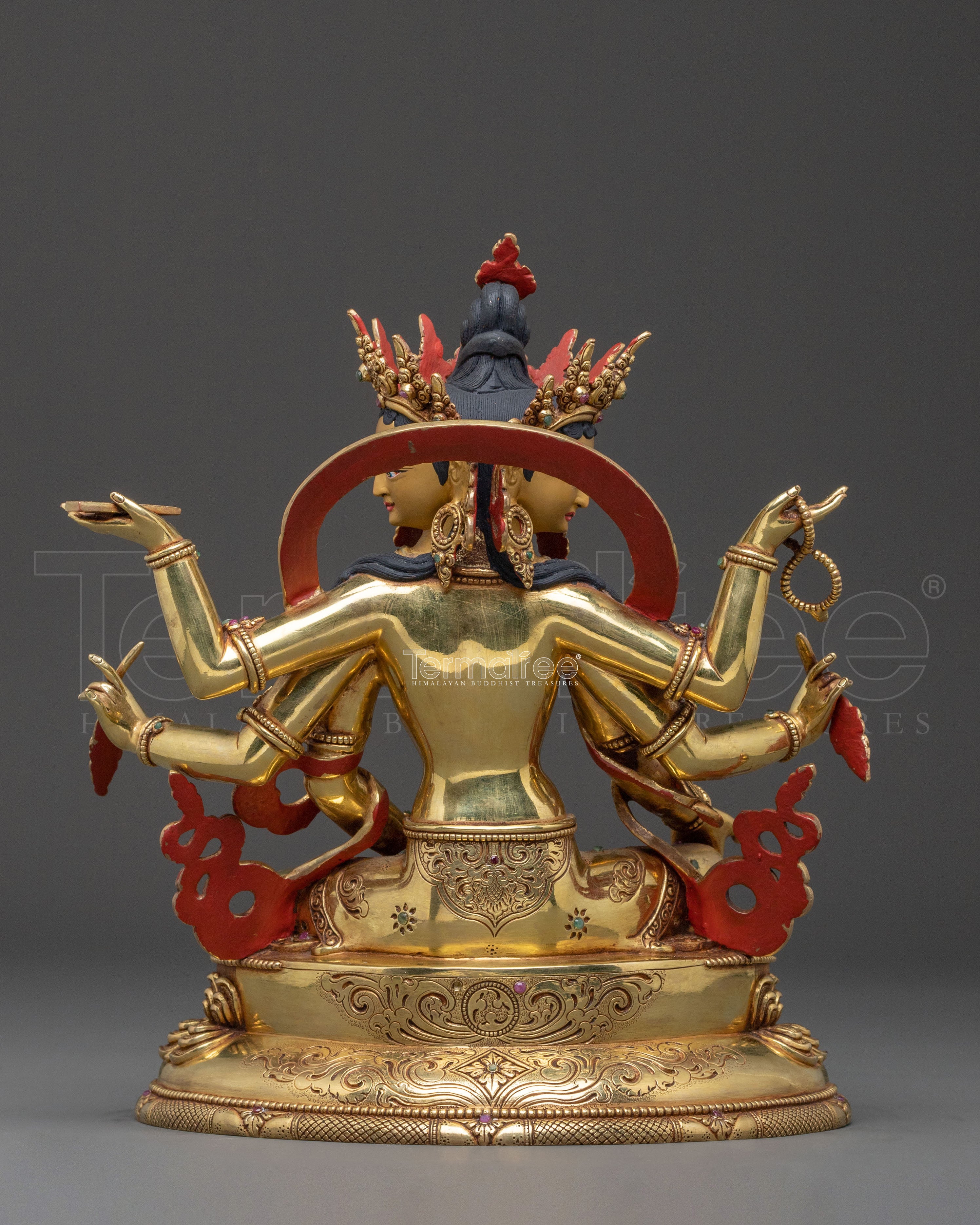 Handcrafted Vasudhara Statue: Goddess of Wealth