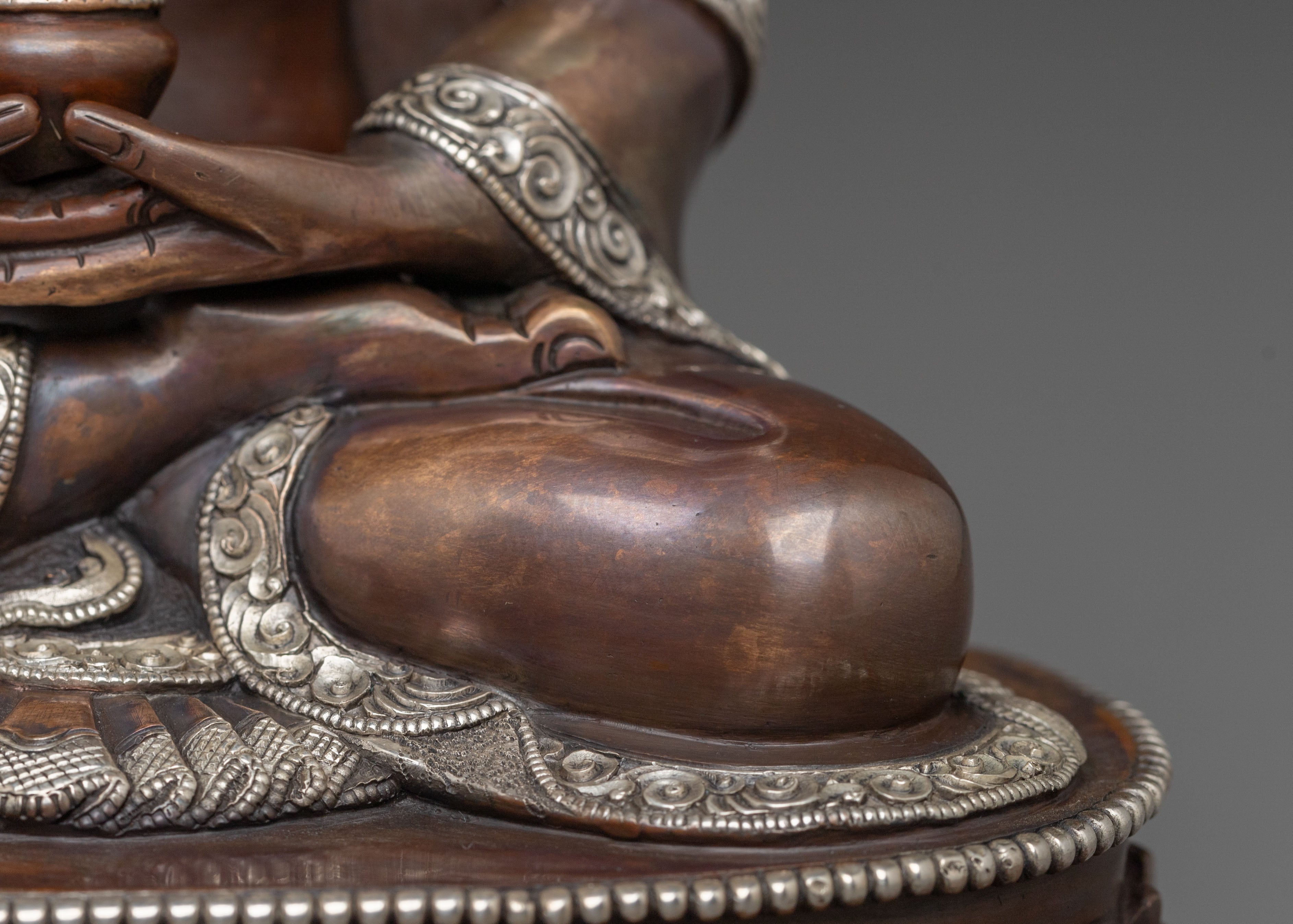 Amitabha Buddha Spiritual Figurine | Oxidized Copper Body