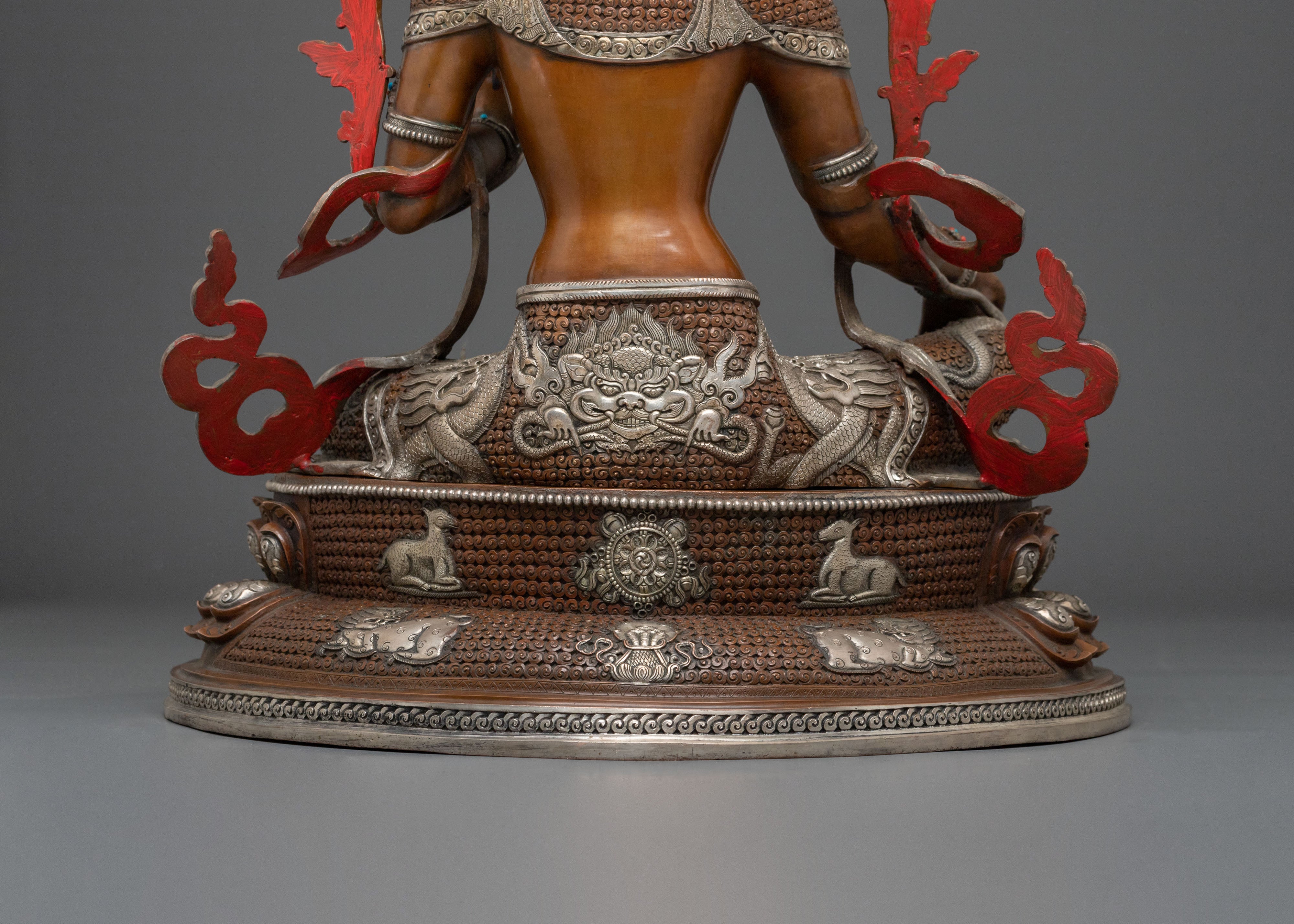Sacred Himalayan Green Tara Statue | Goddess of Compassion