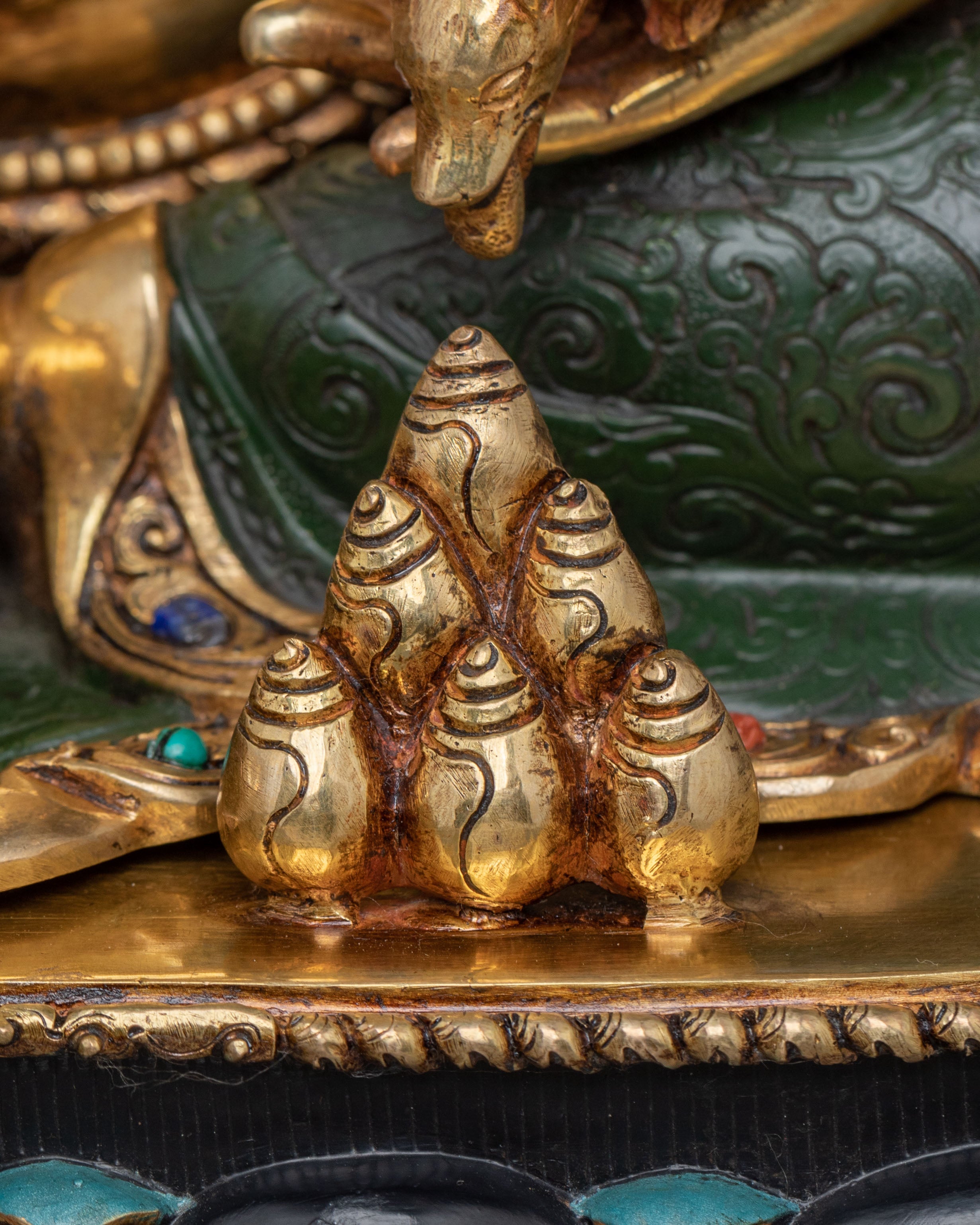 Dzambhala Statue: Buddhist Deity of Prosperity
