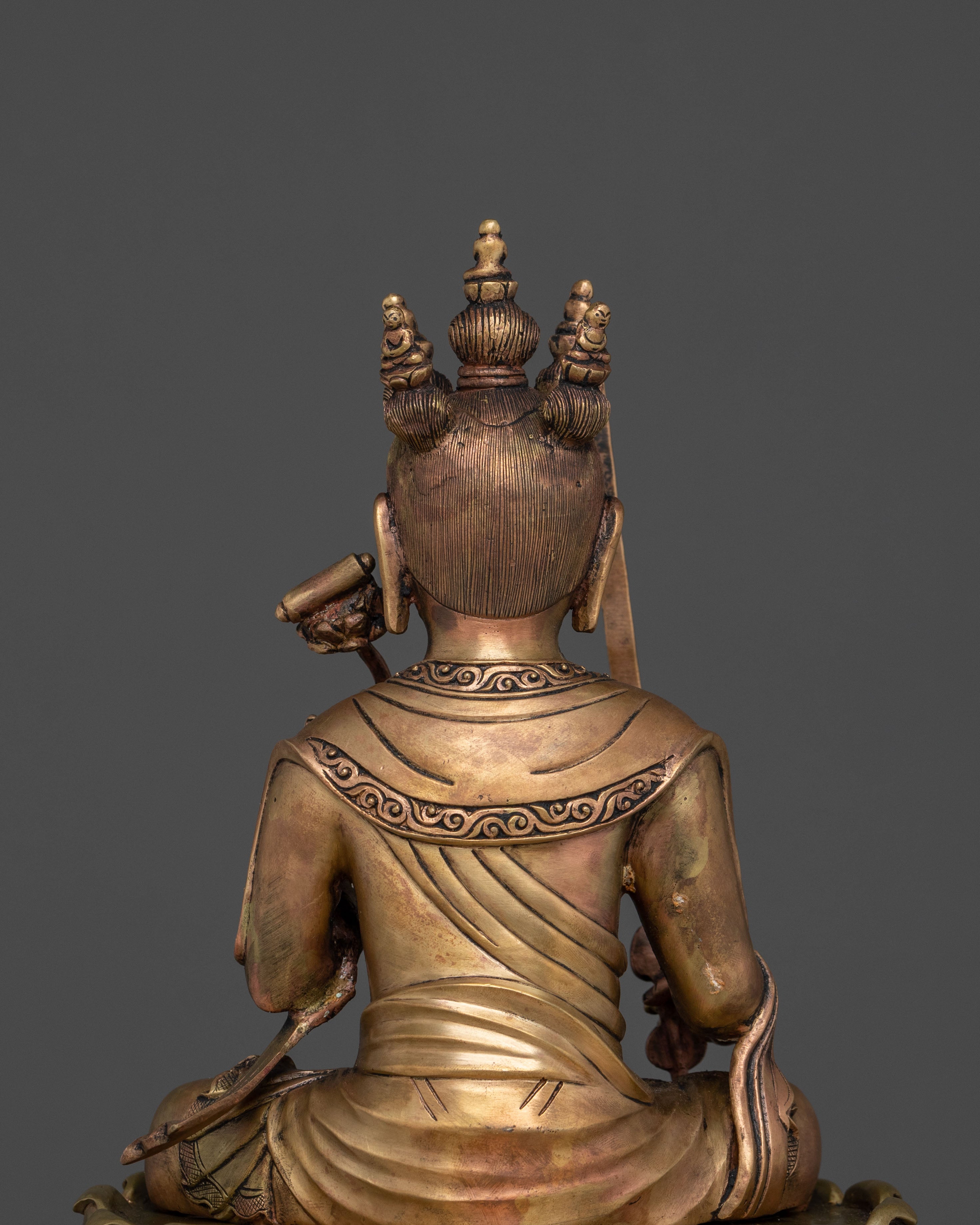 Chinese Manjushri Statue | Tibetan Wisdom Bodhisattva