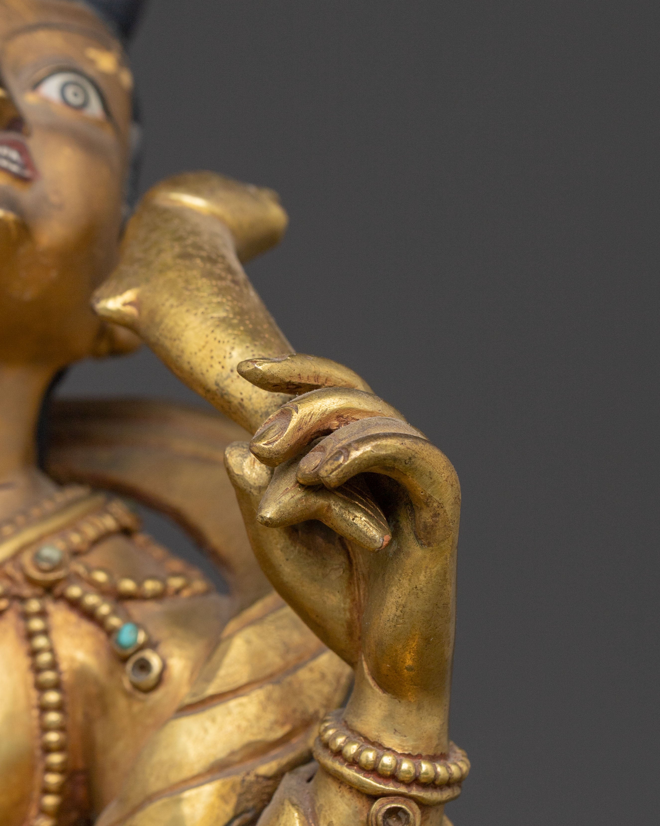 Tilopa Spiritual Statue - Copper Sculpture with Antique Finish