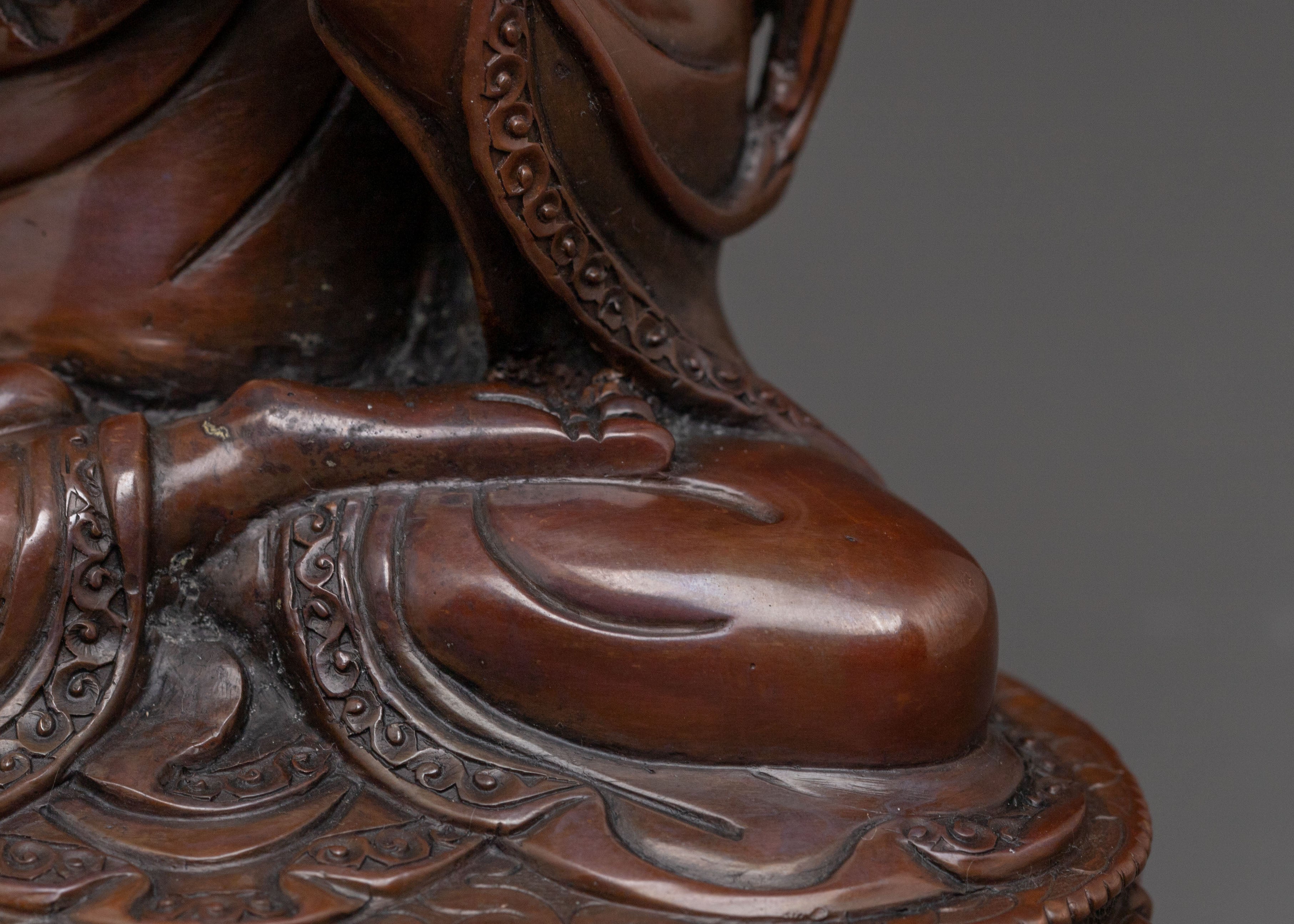 Tsongkhapa Divine Statue with Disciples: Altar Decor