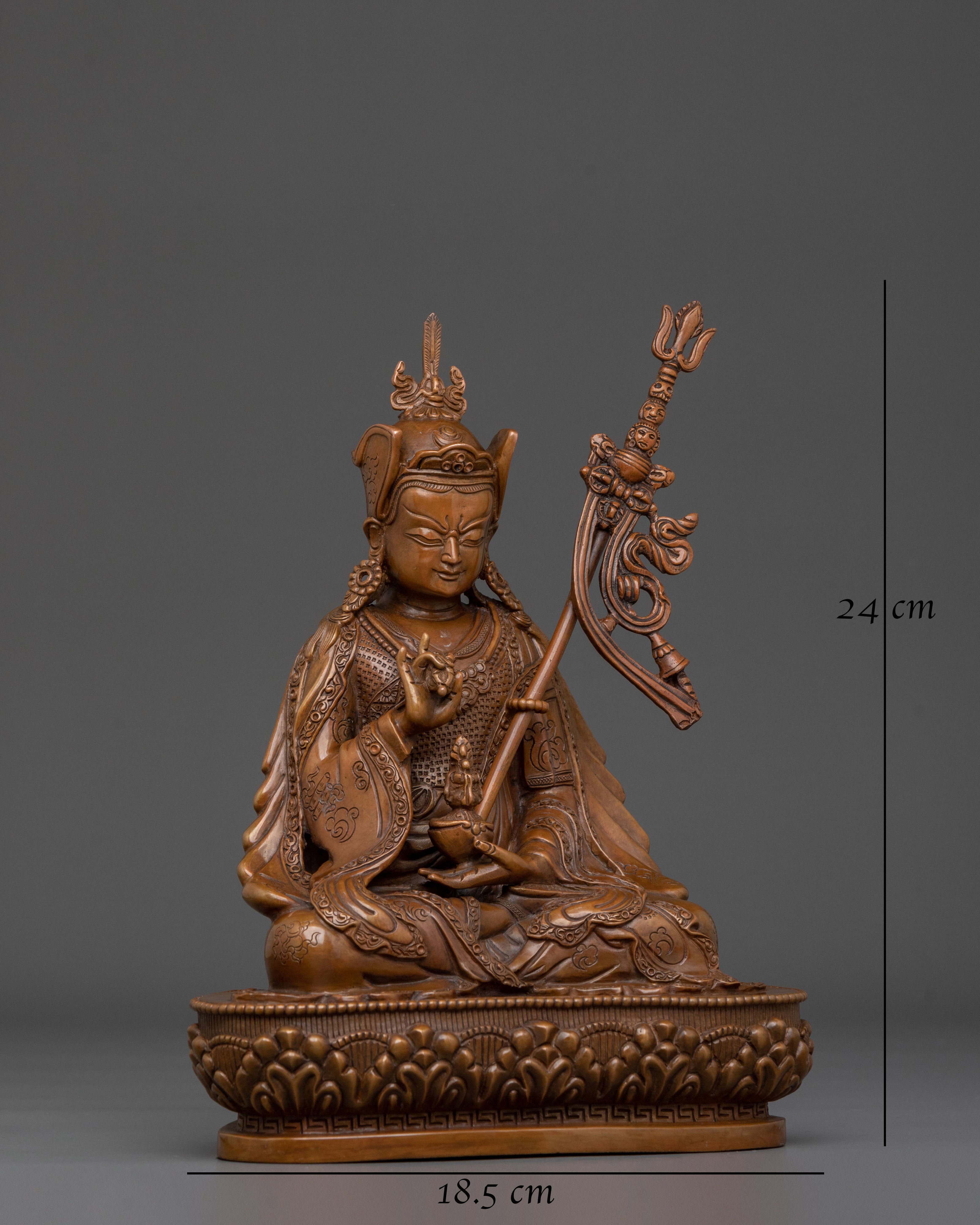 Guru Tsokye Dorje Sacred Figurine | Tibetan Buddhist Altar Decor