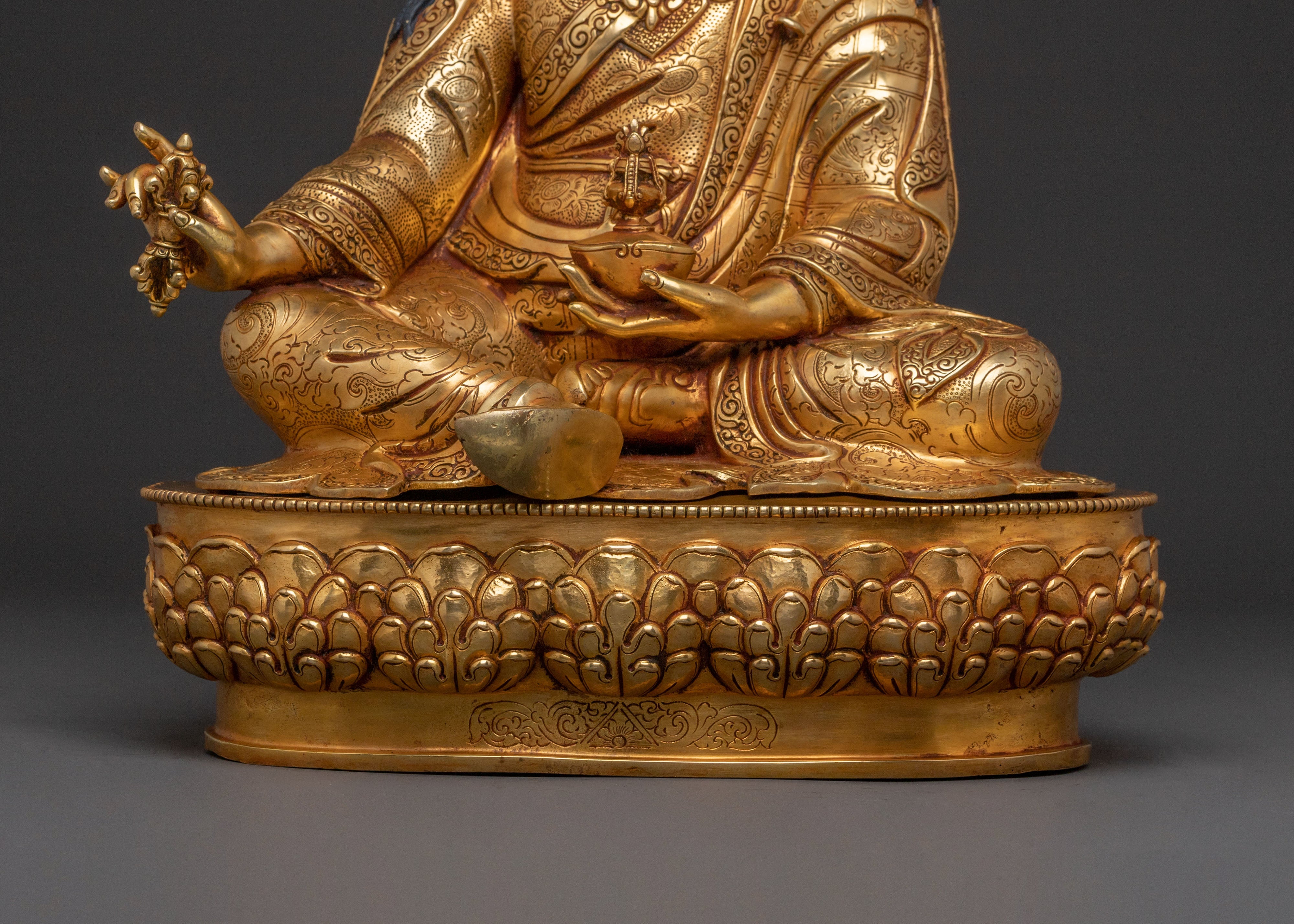 Guru Rinpoche Sacred Blessing Statue | Symbol of Enlightenment