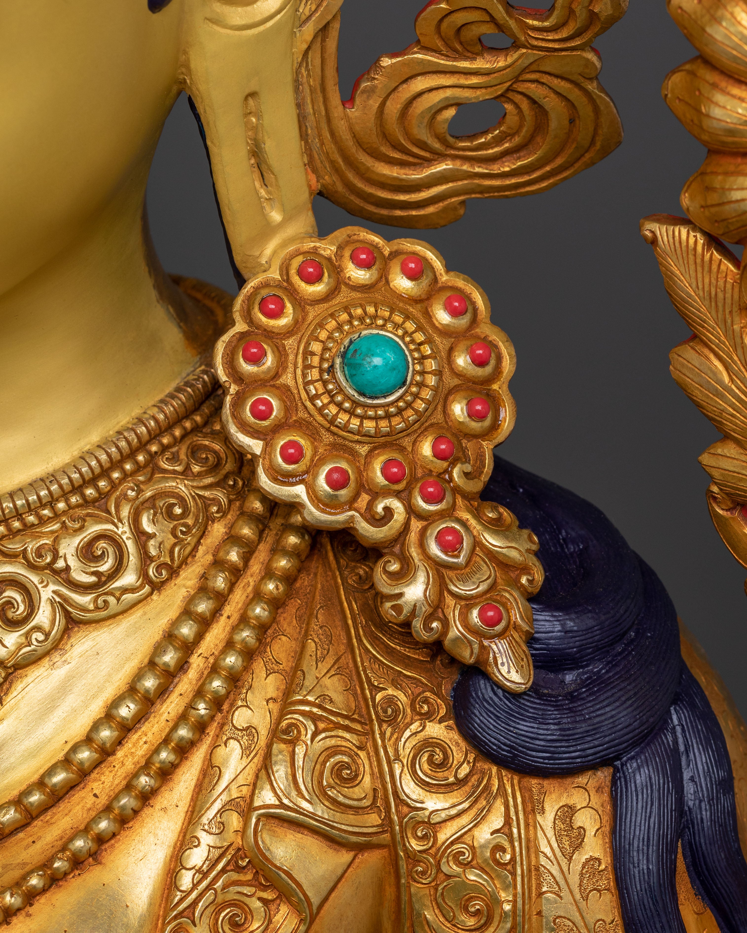 Green Tara Meditation Altar Statue | Symbol of Compassion and Liberation
