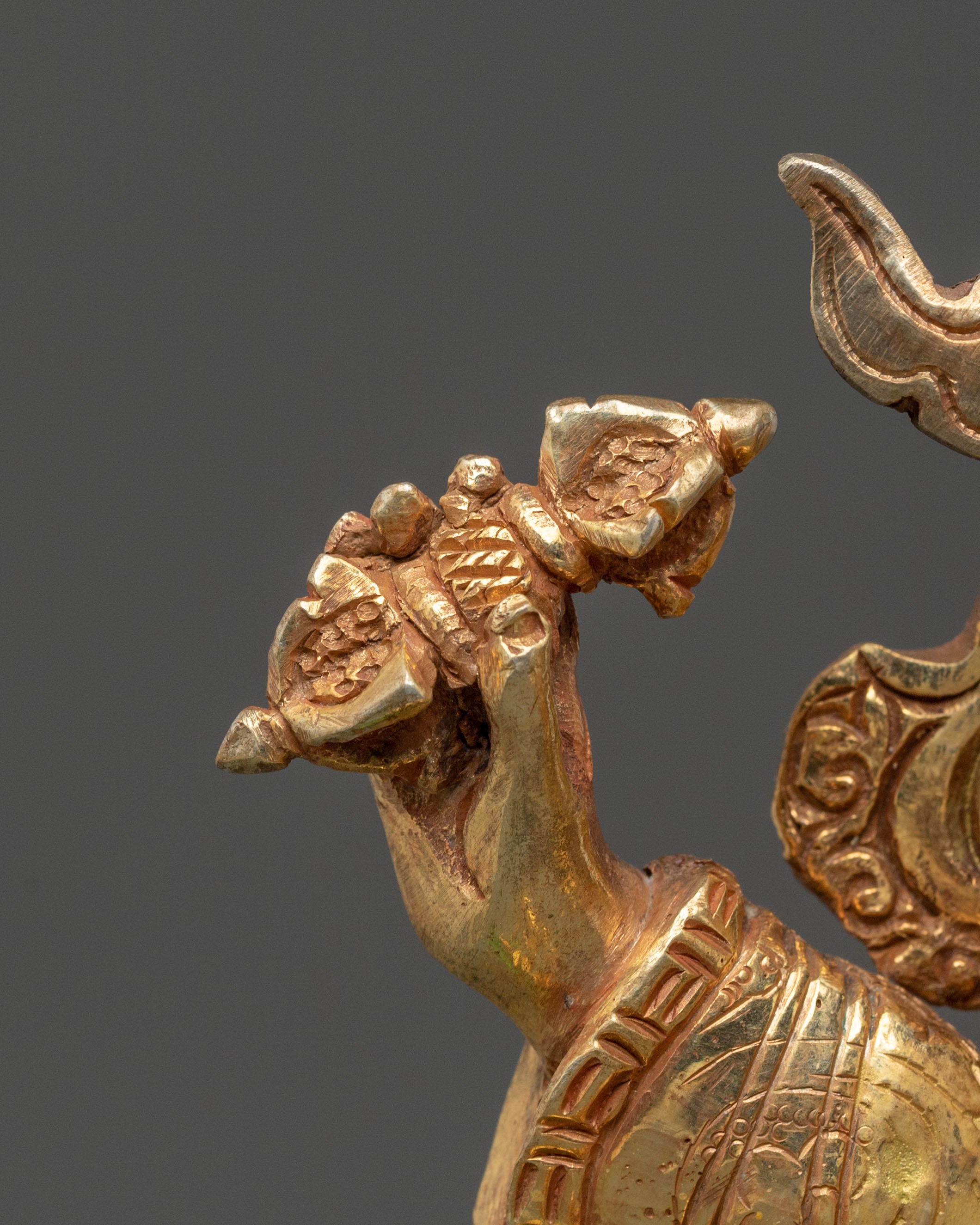 Three Nyingma Dharmapalas Statue Set | Tibetan Wrathful Protector Deities