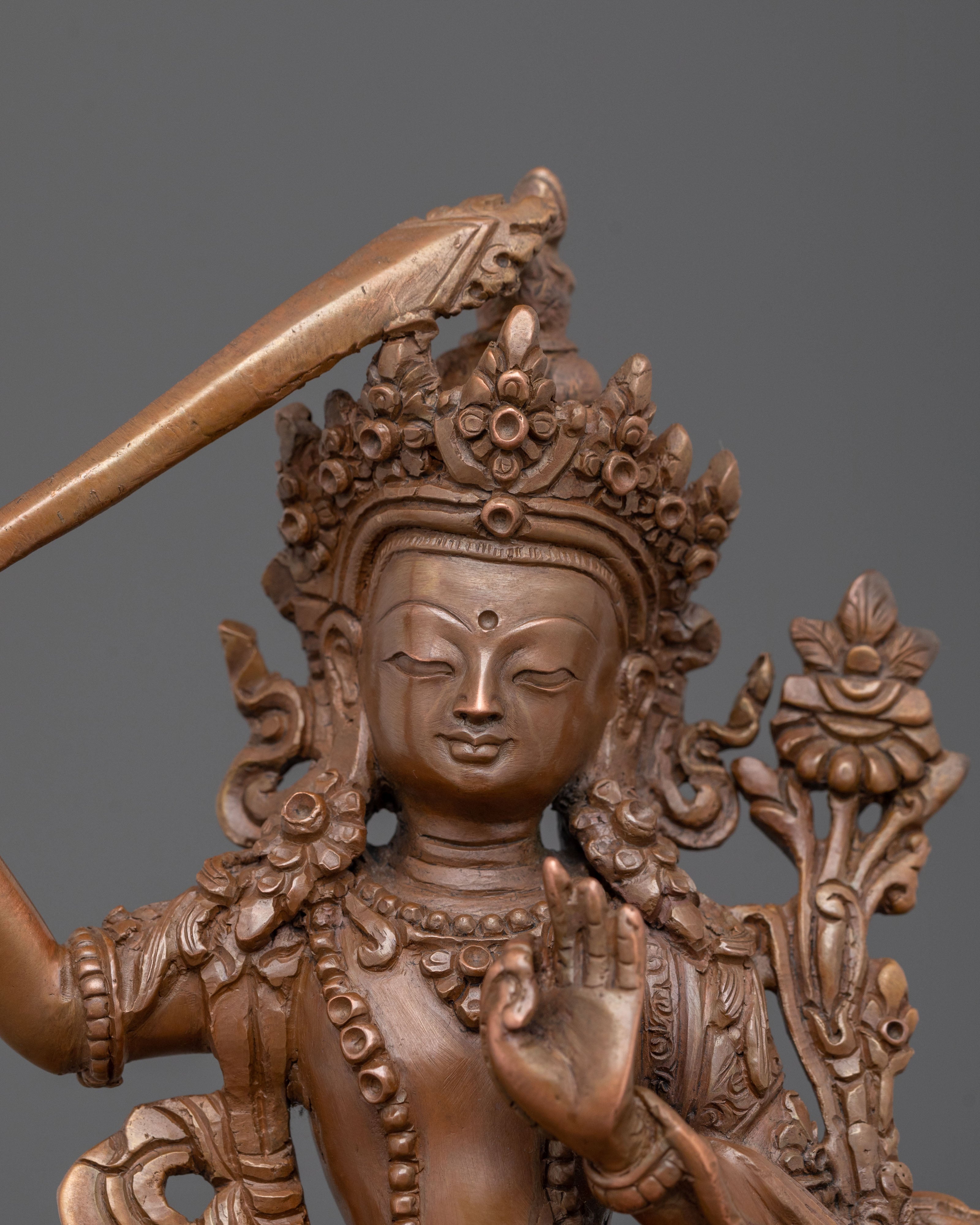 Manjushri Statue | Embodiment of Wisdom
