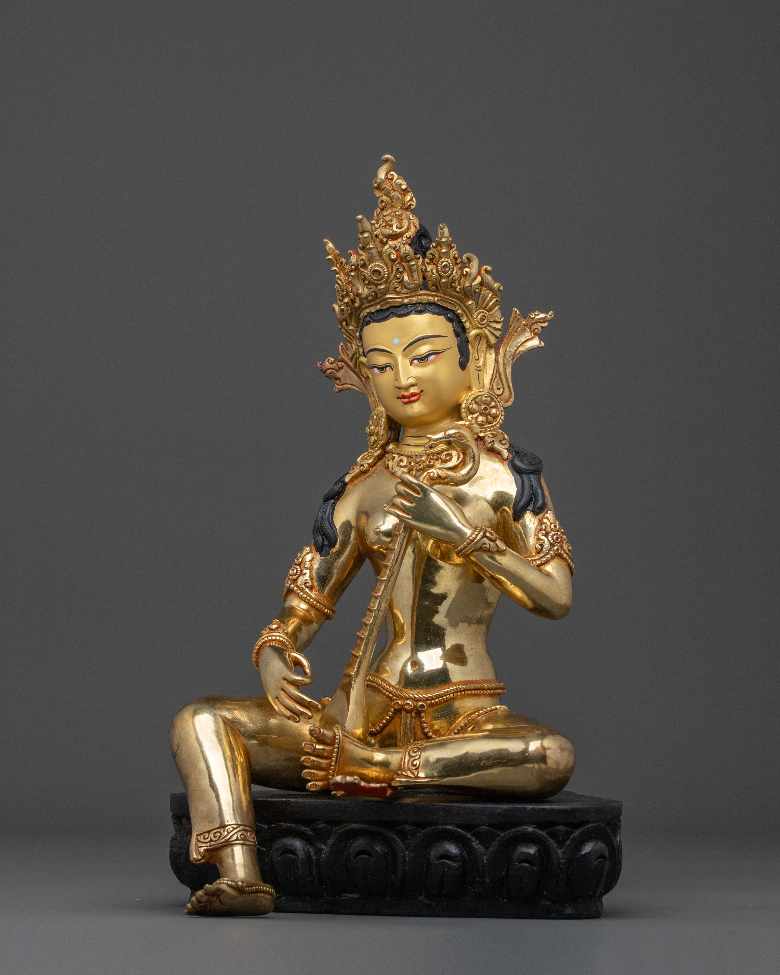 Wisdom Goddess Saraswati Statue | Divine Patroness of Knowledge