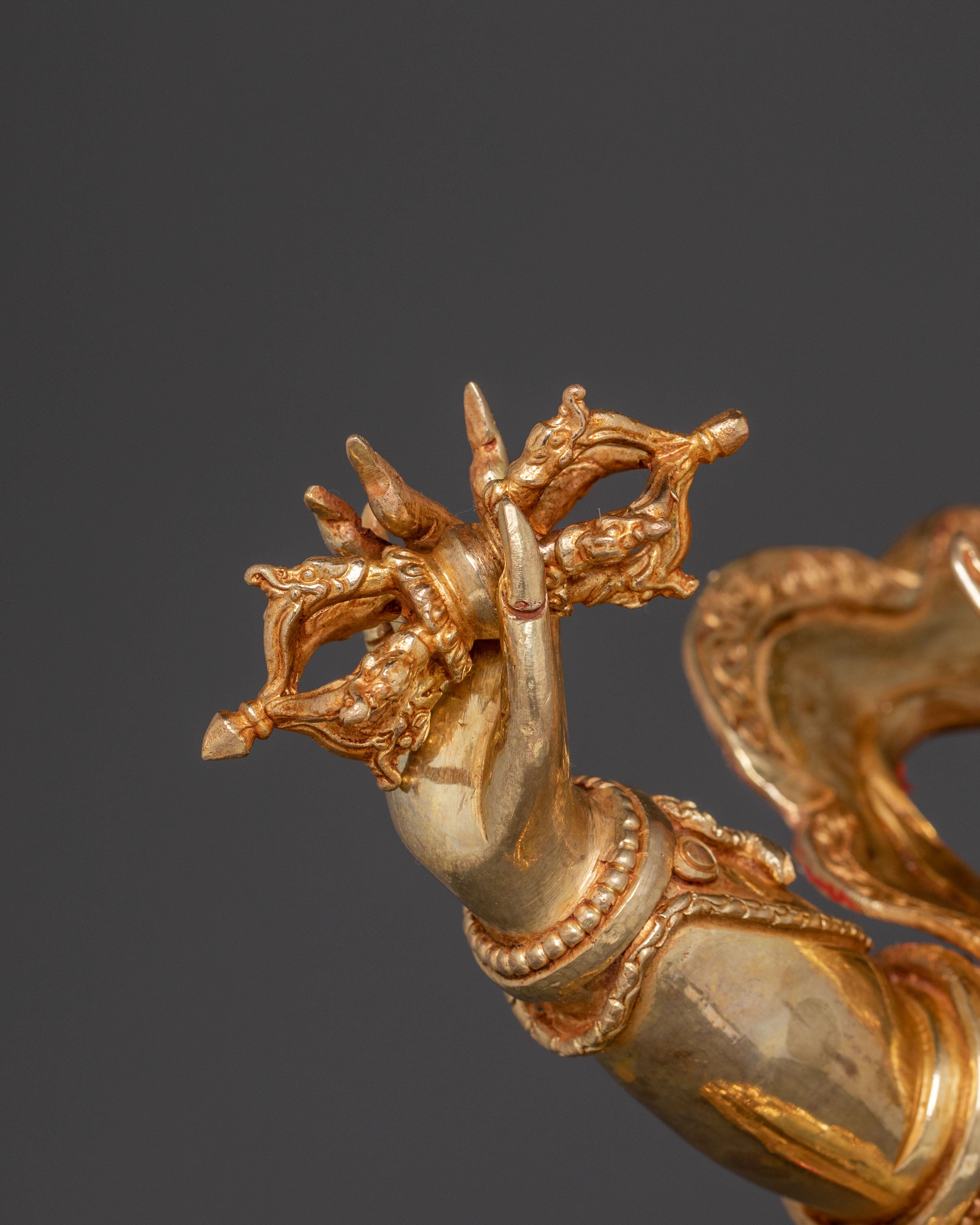 Vajrapani Wrathful Blessing Statue