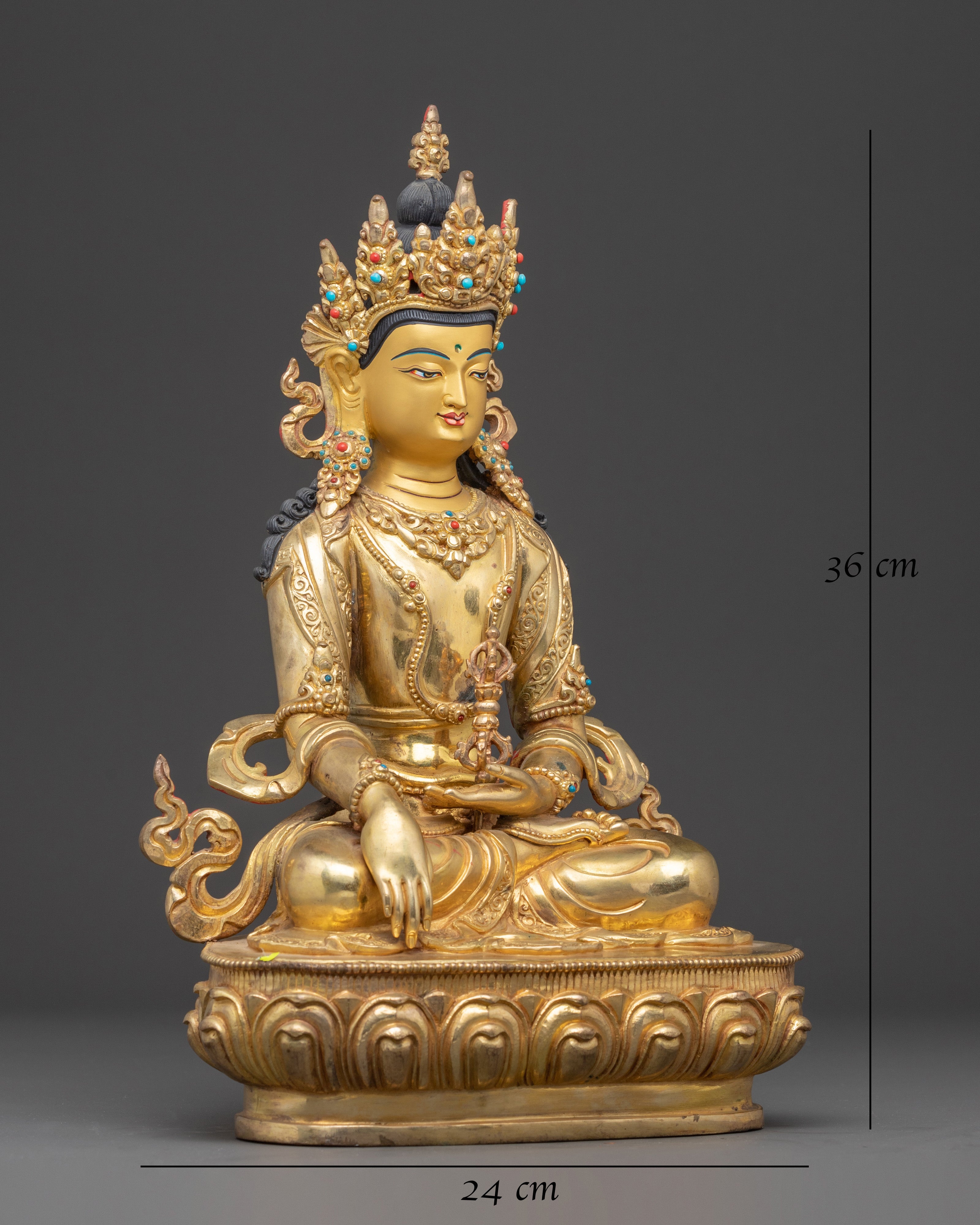 Mitupa Statue: Unity of Wisdom and Compassion