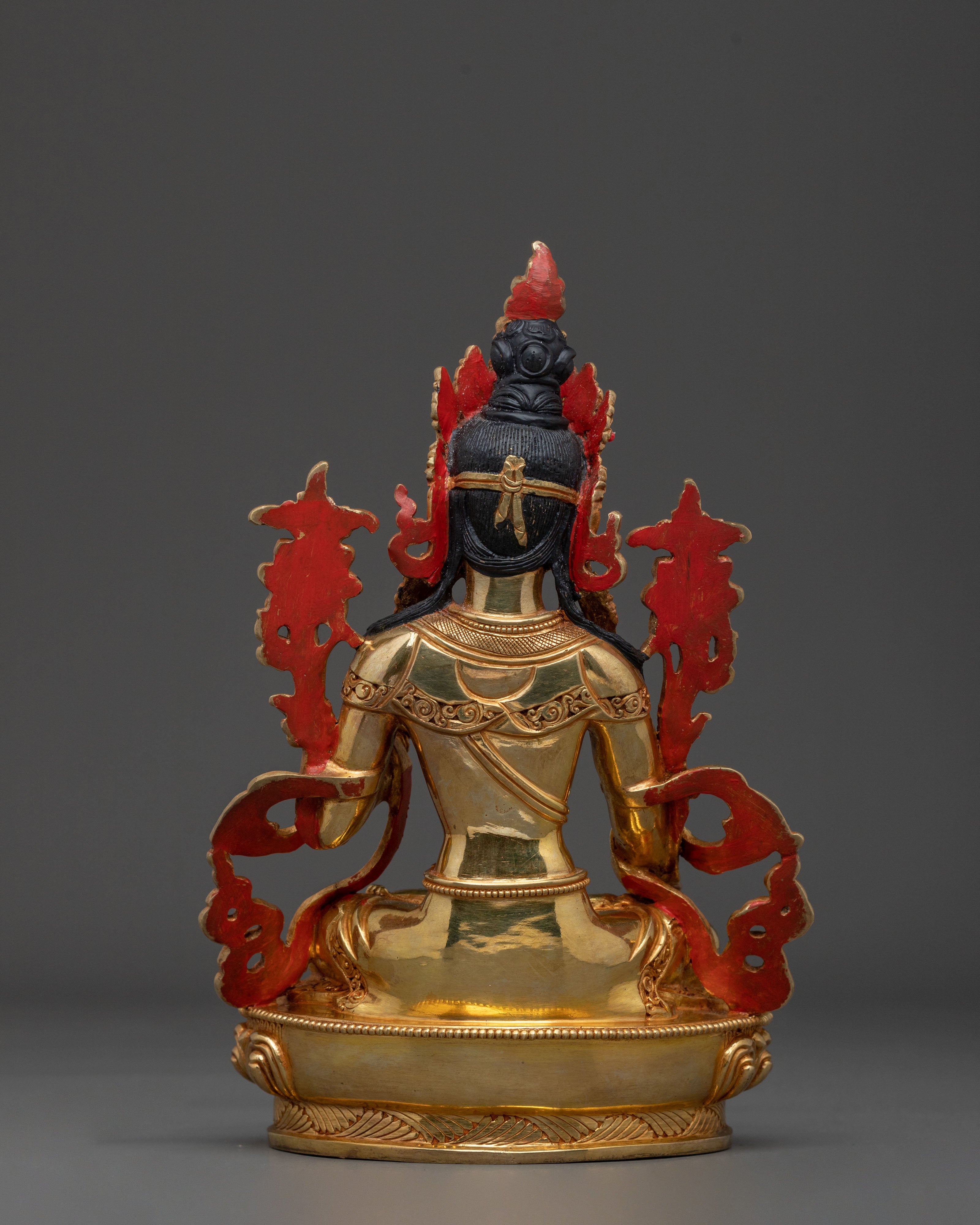 White Tara Sculpture | Tibetan Buddhist Goddess