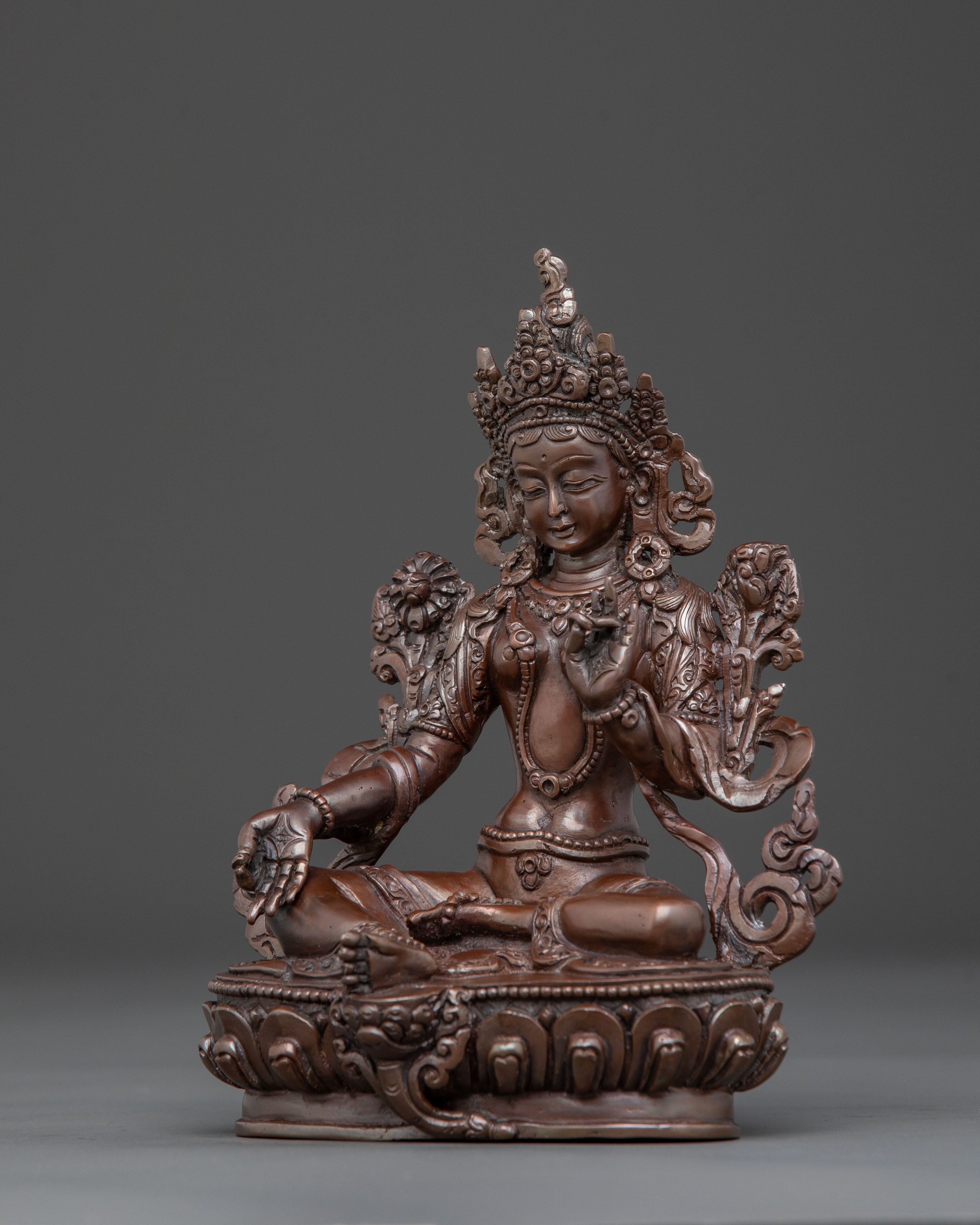 Green Tara Swift Protector Statue | Goddess of Compassion