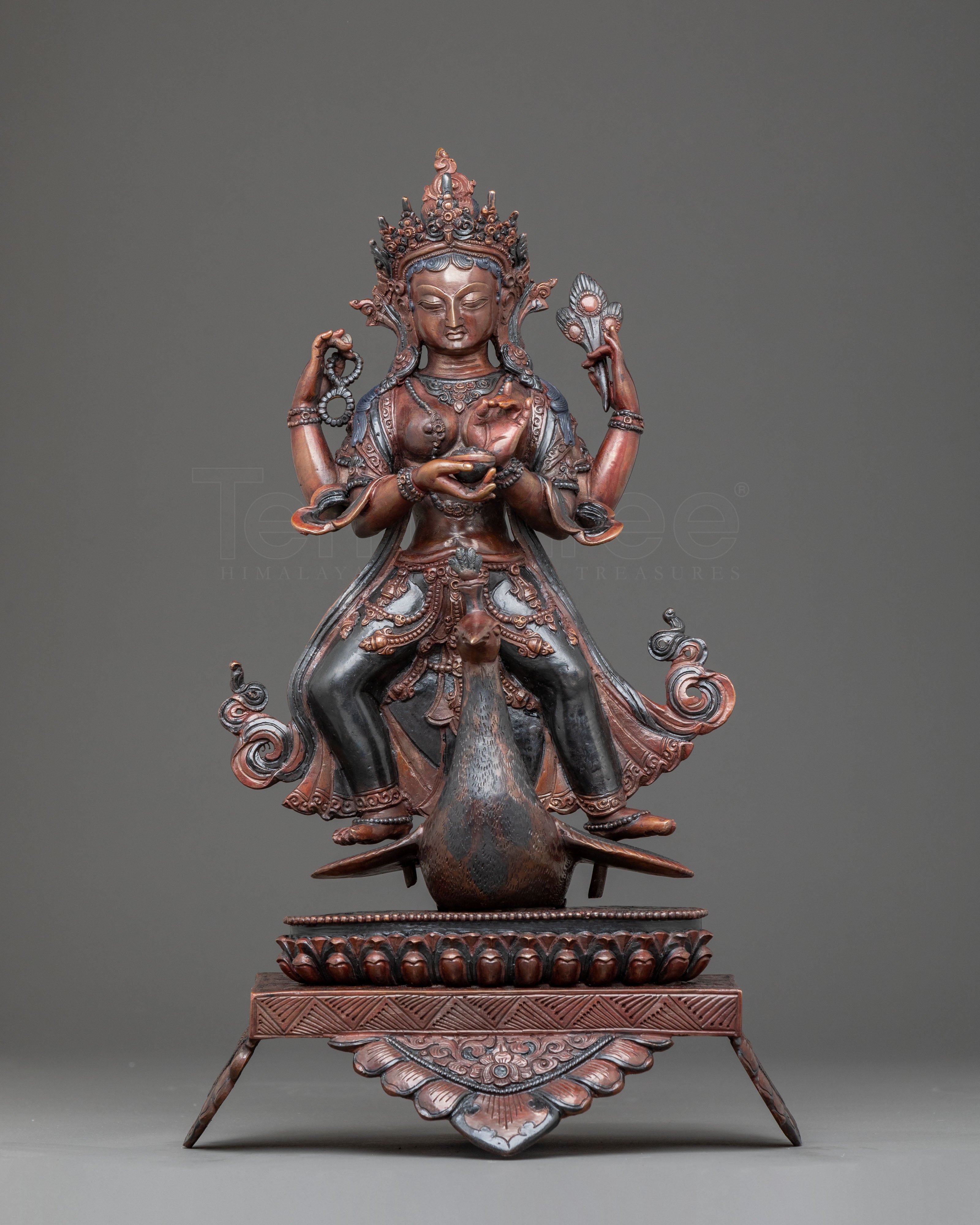 Handcrafted Balkumari Statue