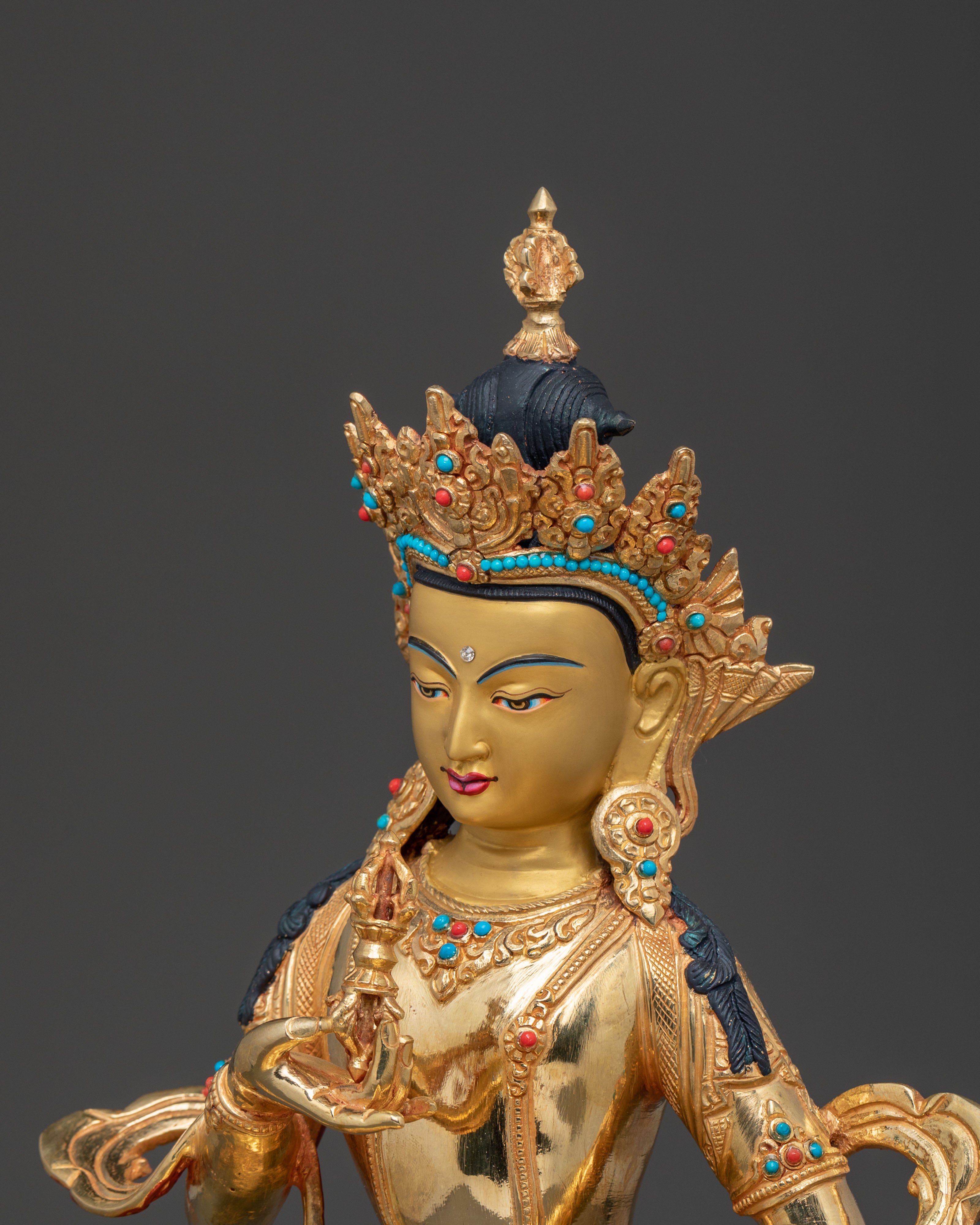 Handcrafted Vajrasattva Statue | Sacred Protector