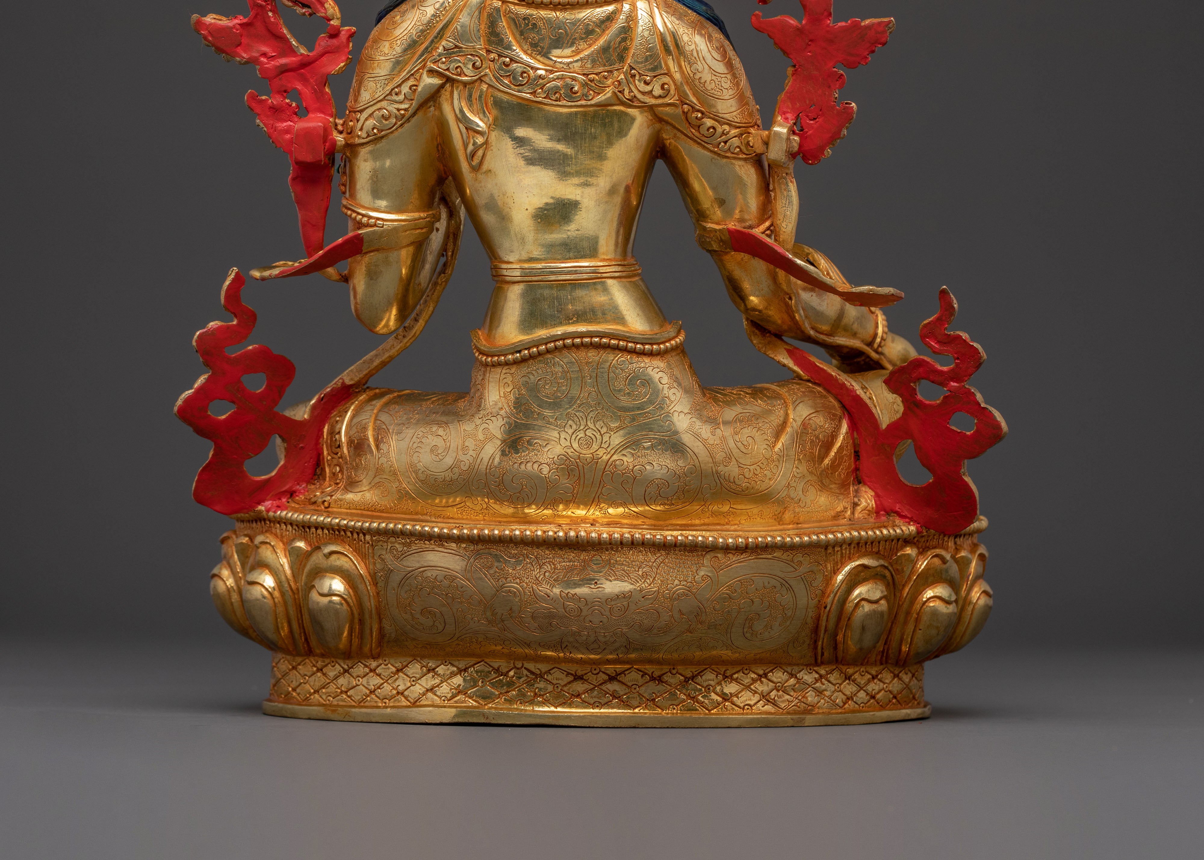 Goddess Green Tara Sacred Statue | Spiritual Icon for Altar