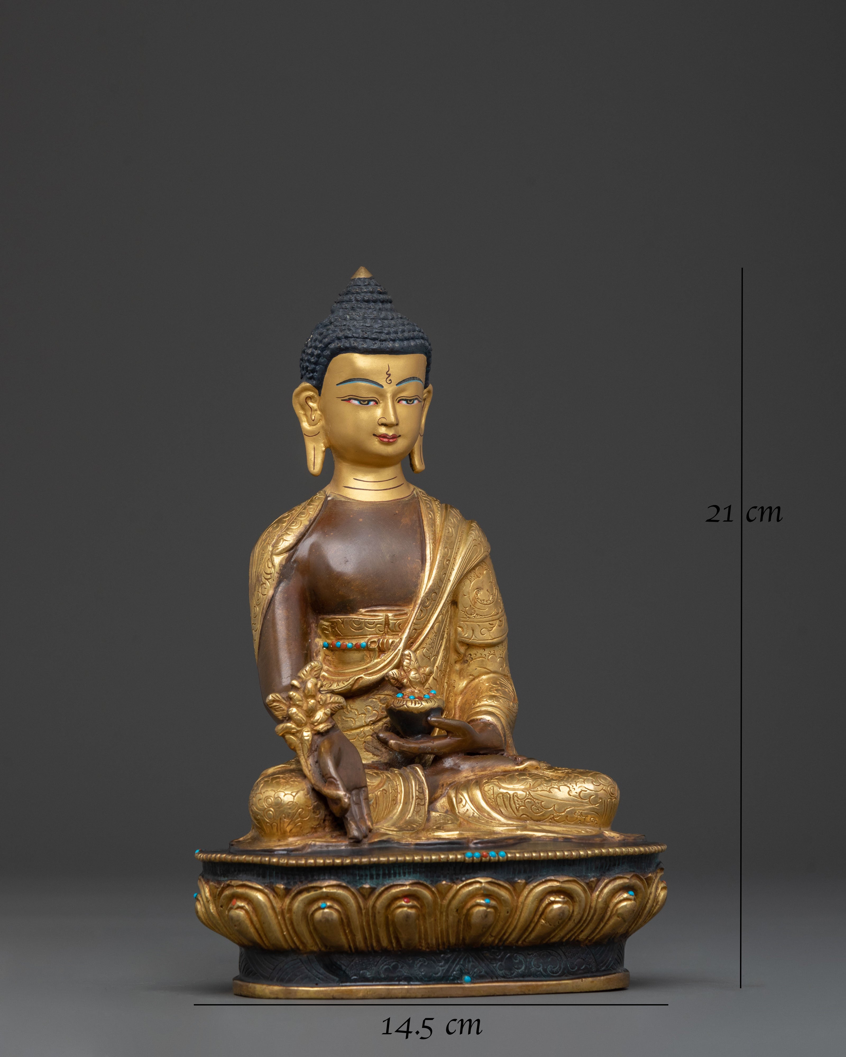 Medicine Buddha Statue | Buddha of Healing & Longevity