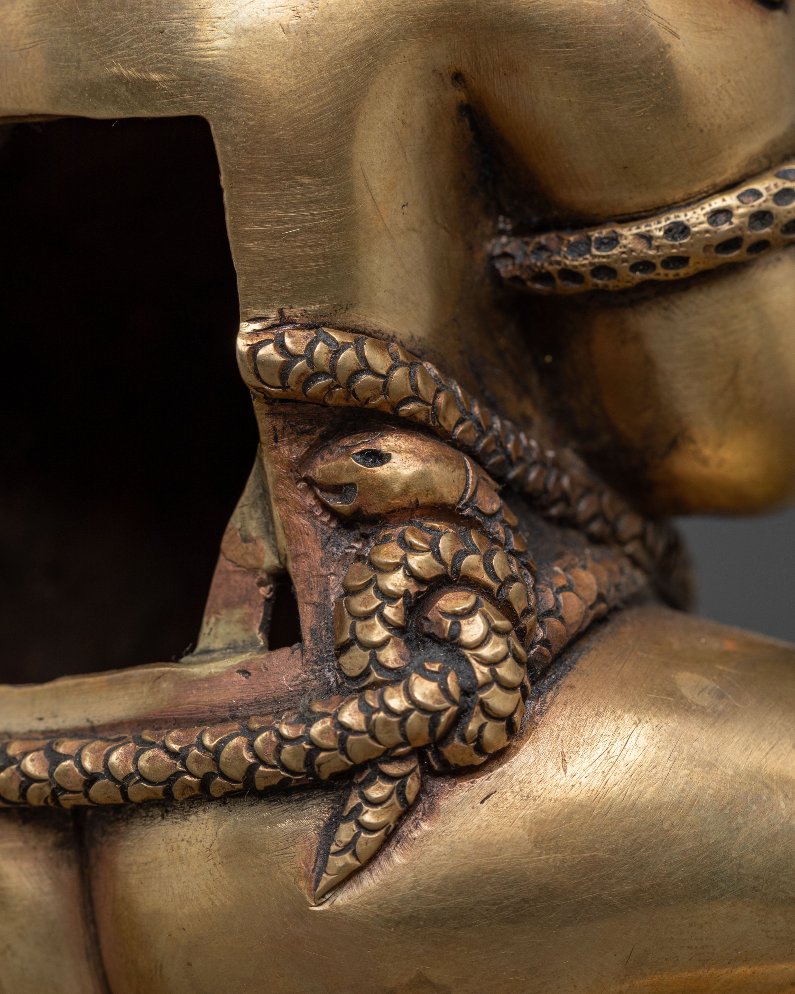Black Dzambhala Spiritual Statue | Prosperity Guardian