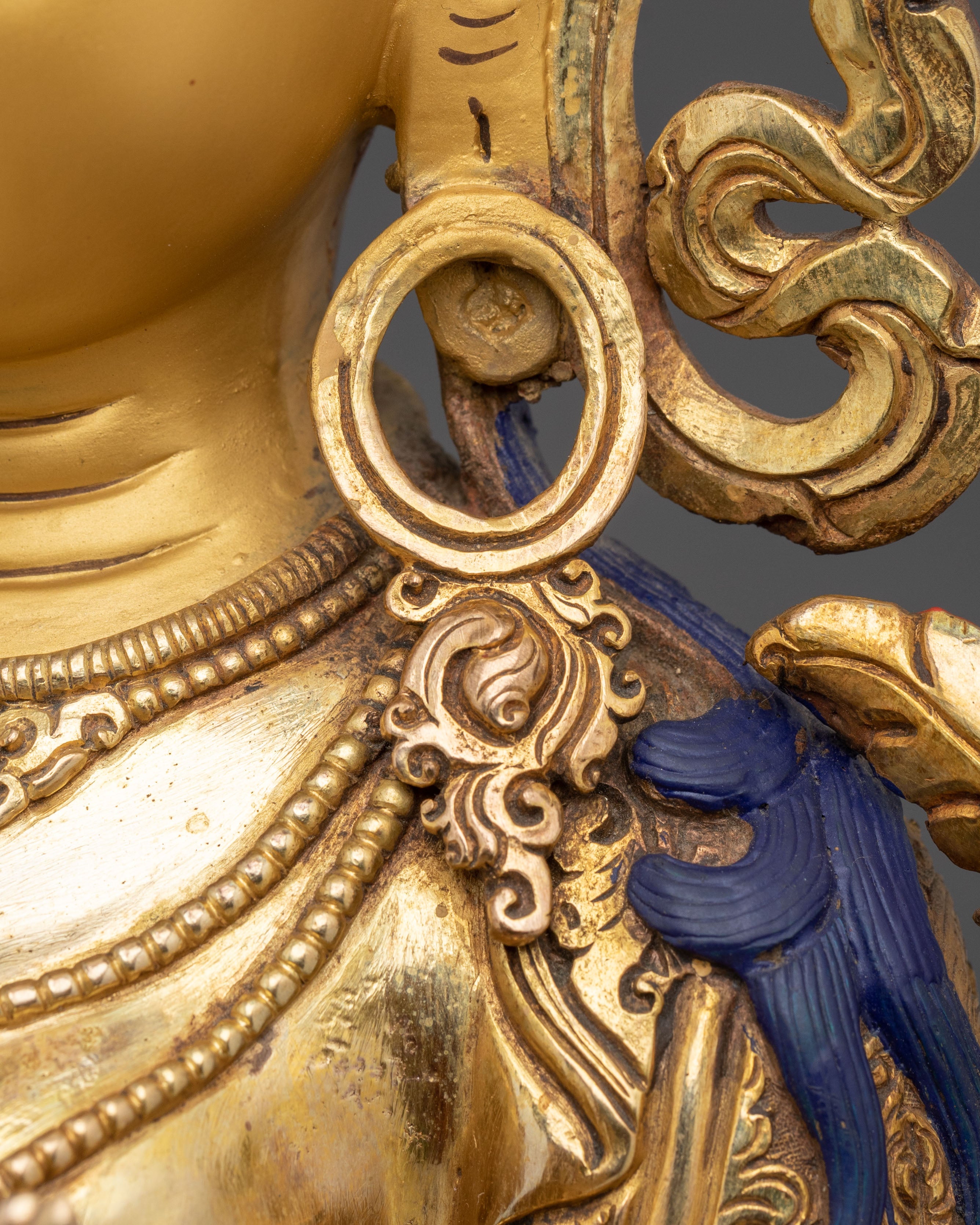 Green Tara Sculpture | Tibetan Buddhist Deity of Protection