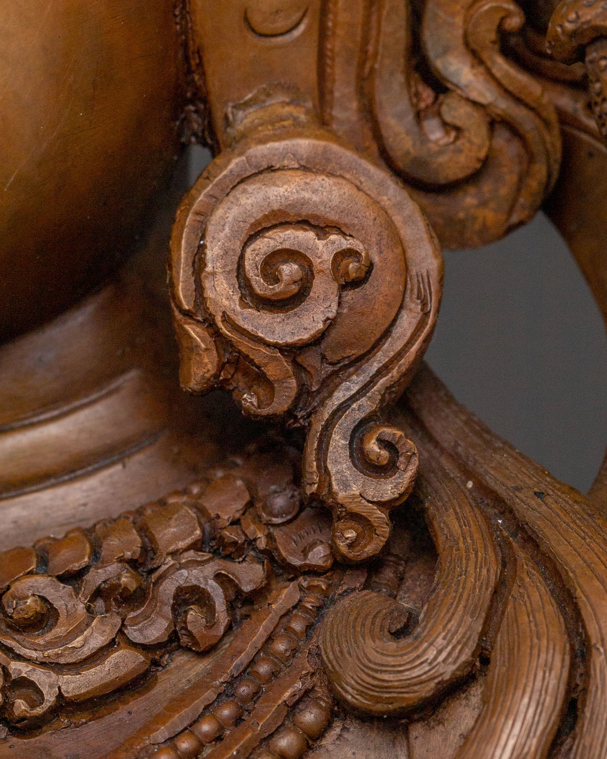 Savior Green Tara Copper Statue | Meditation Elegance