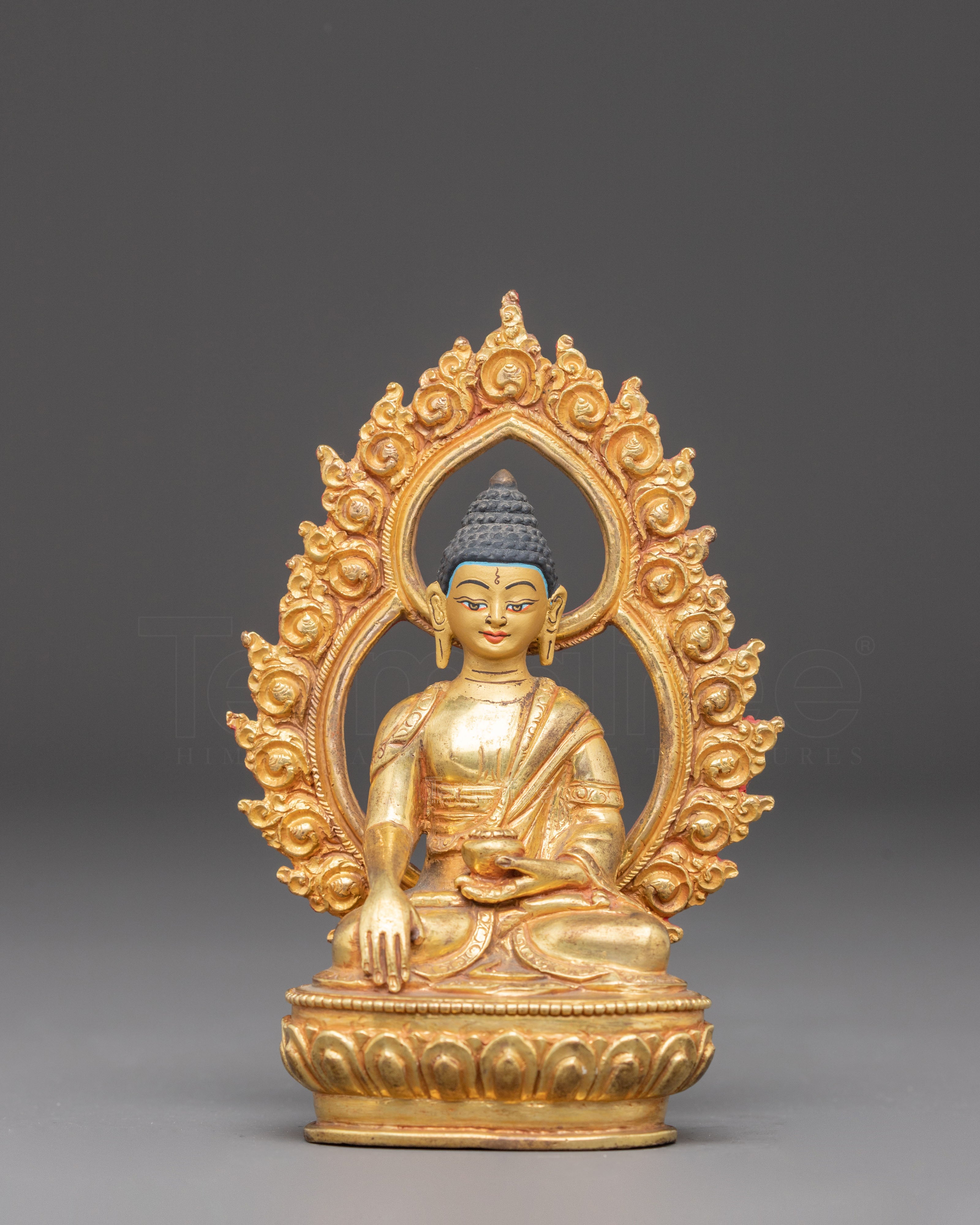 Handcrafted Golden Shakyamuni Buddha Statue