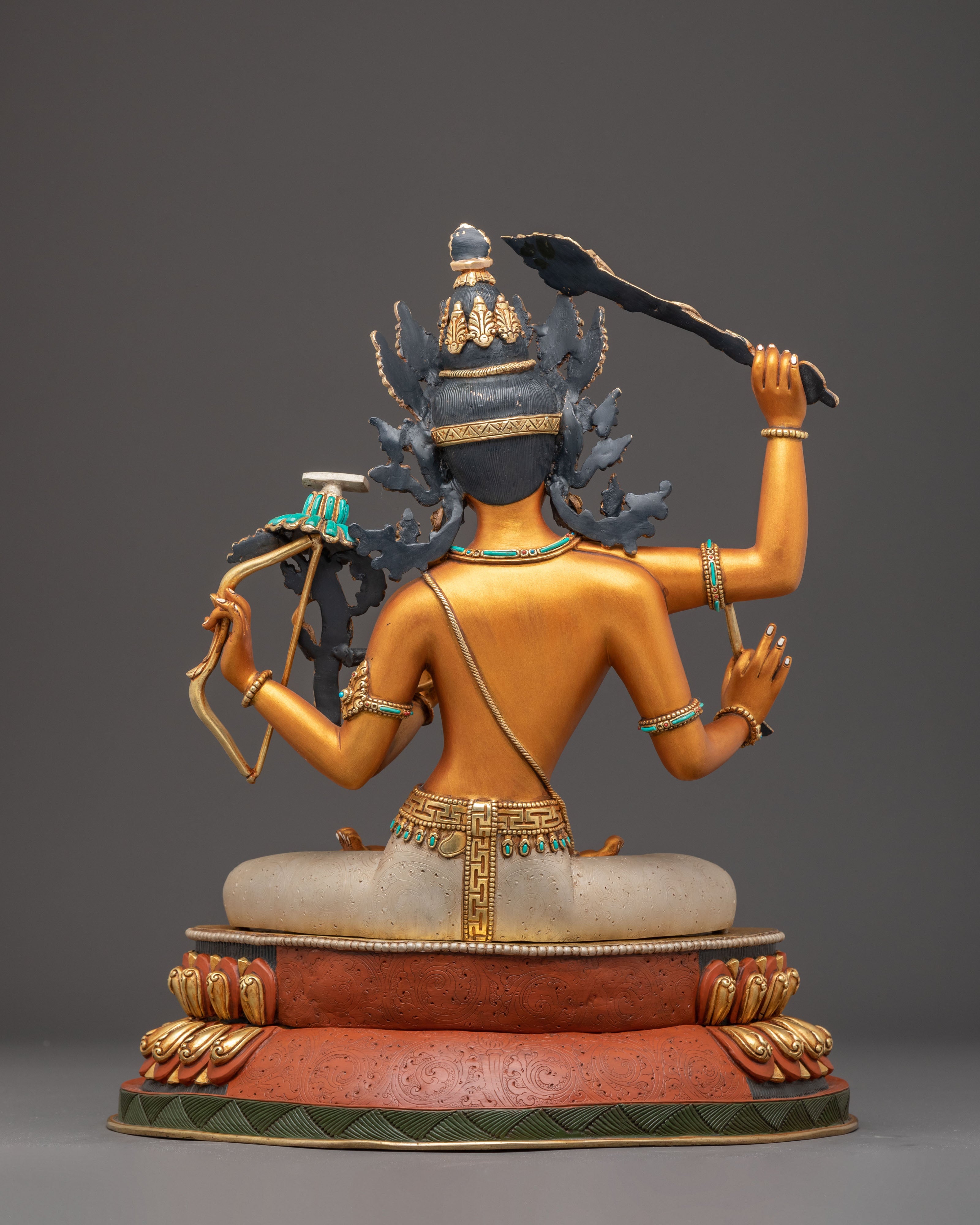 Bodhisattva Maha Manjushri Statue | Bodhisattva of Transcendent Wisdom