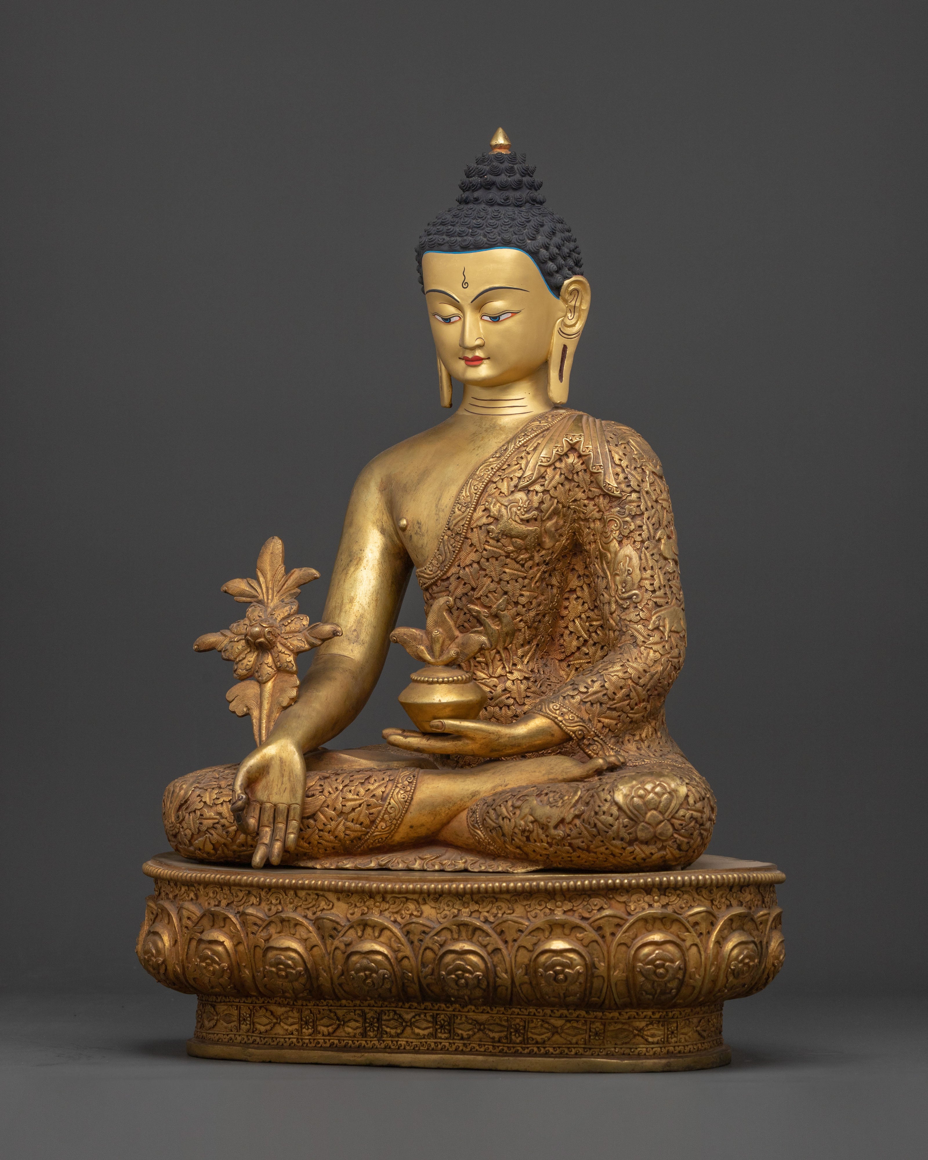 Tibetan Medicine Buddha Statue | Healing Deity