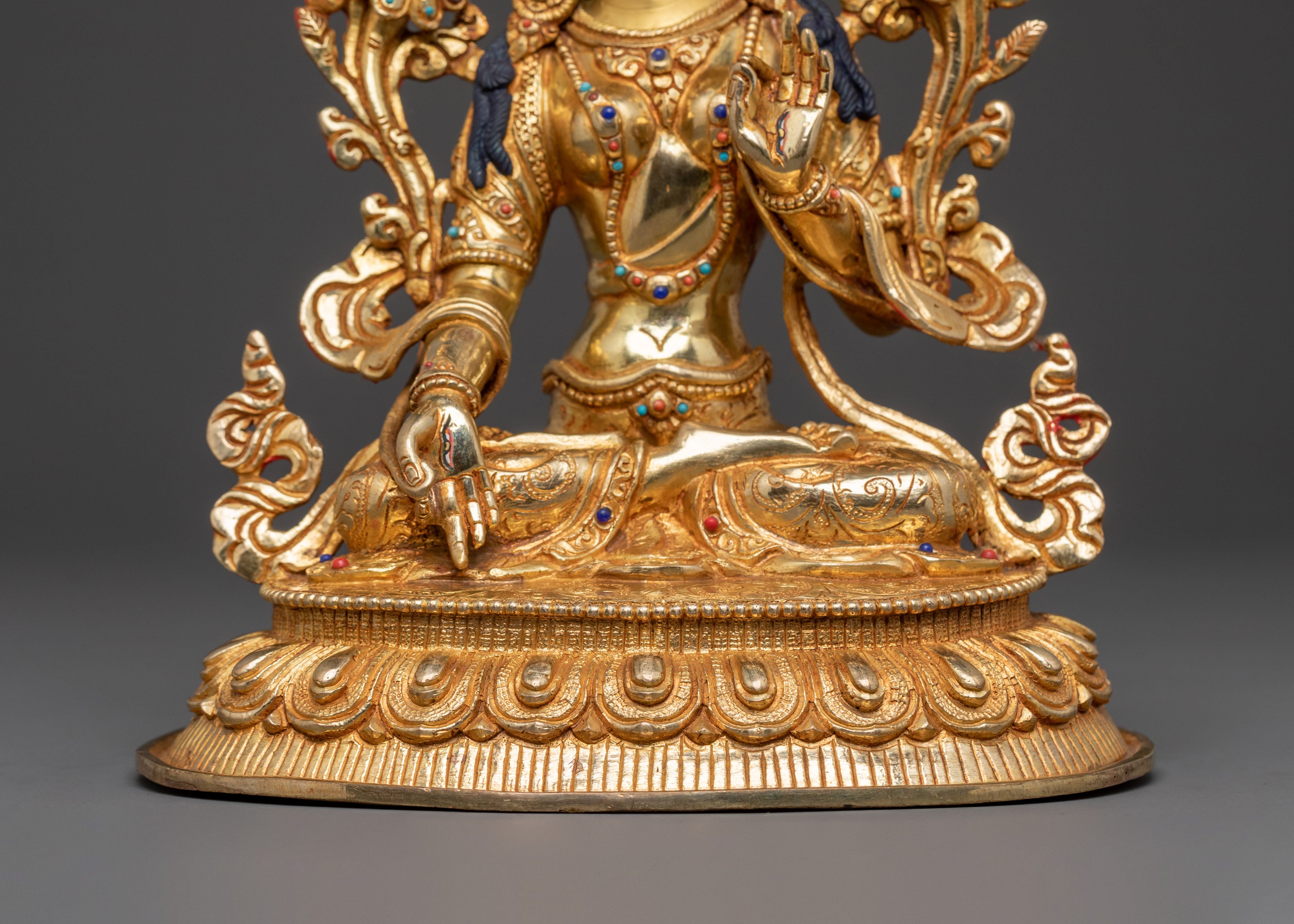 White Tara Sacred Statue – The Longevity Goddess