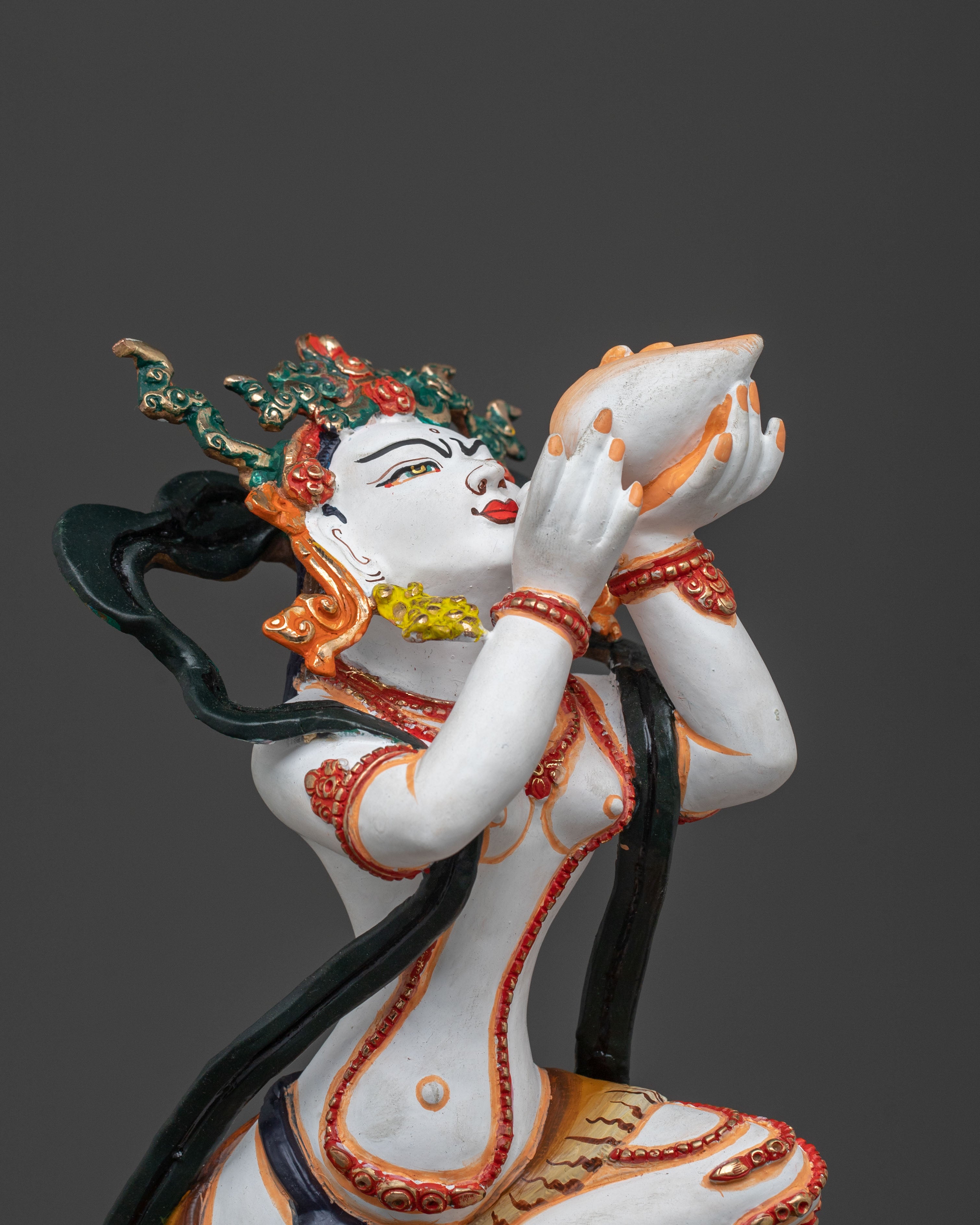 Dakini: Radiant Copper Sculpture