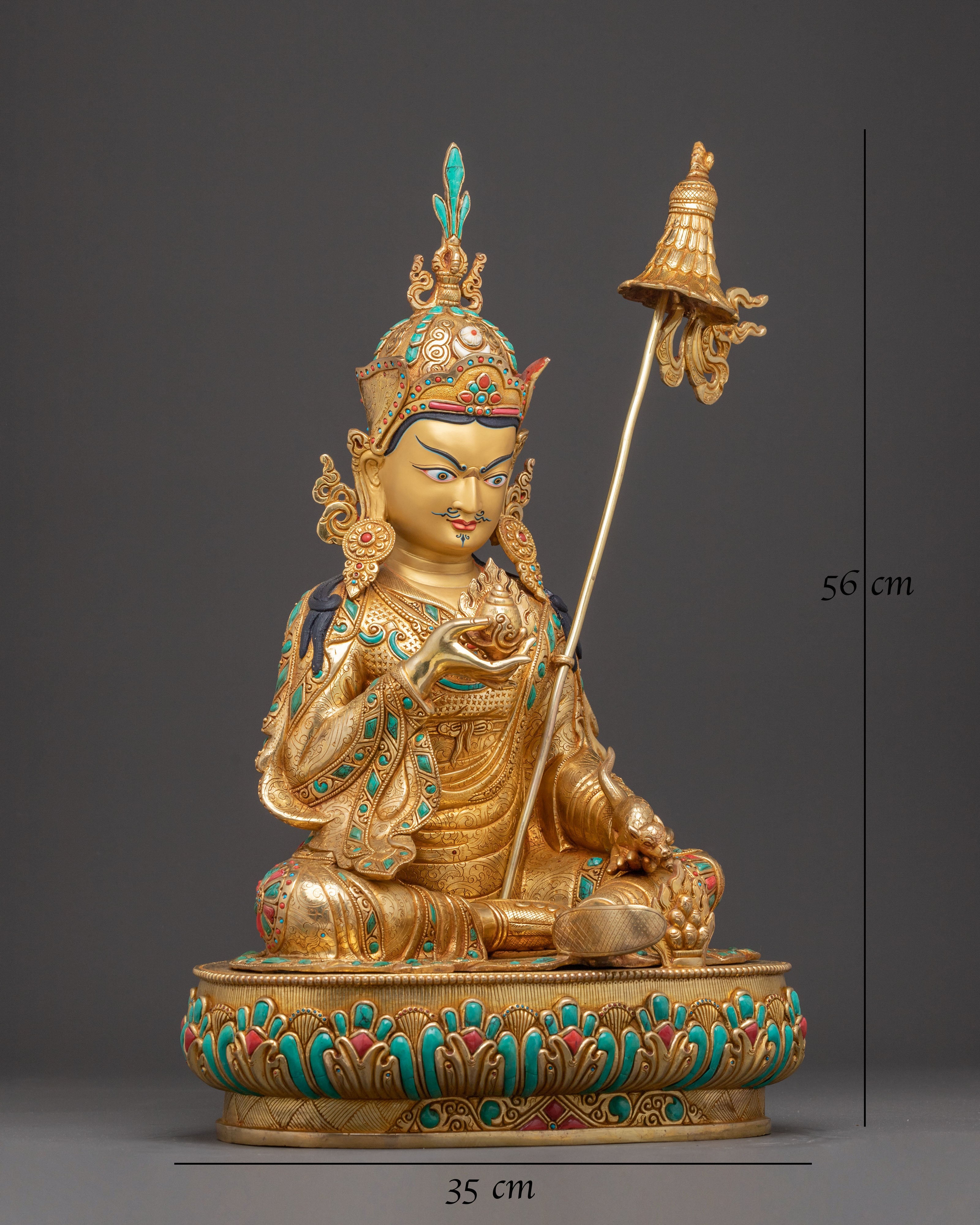 Guru Norlha Tibetan Prosperity Statue